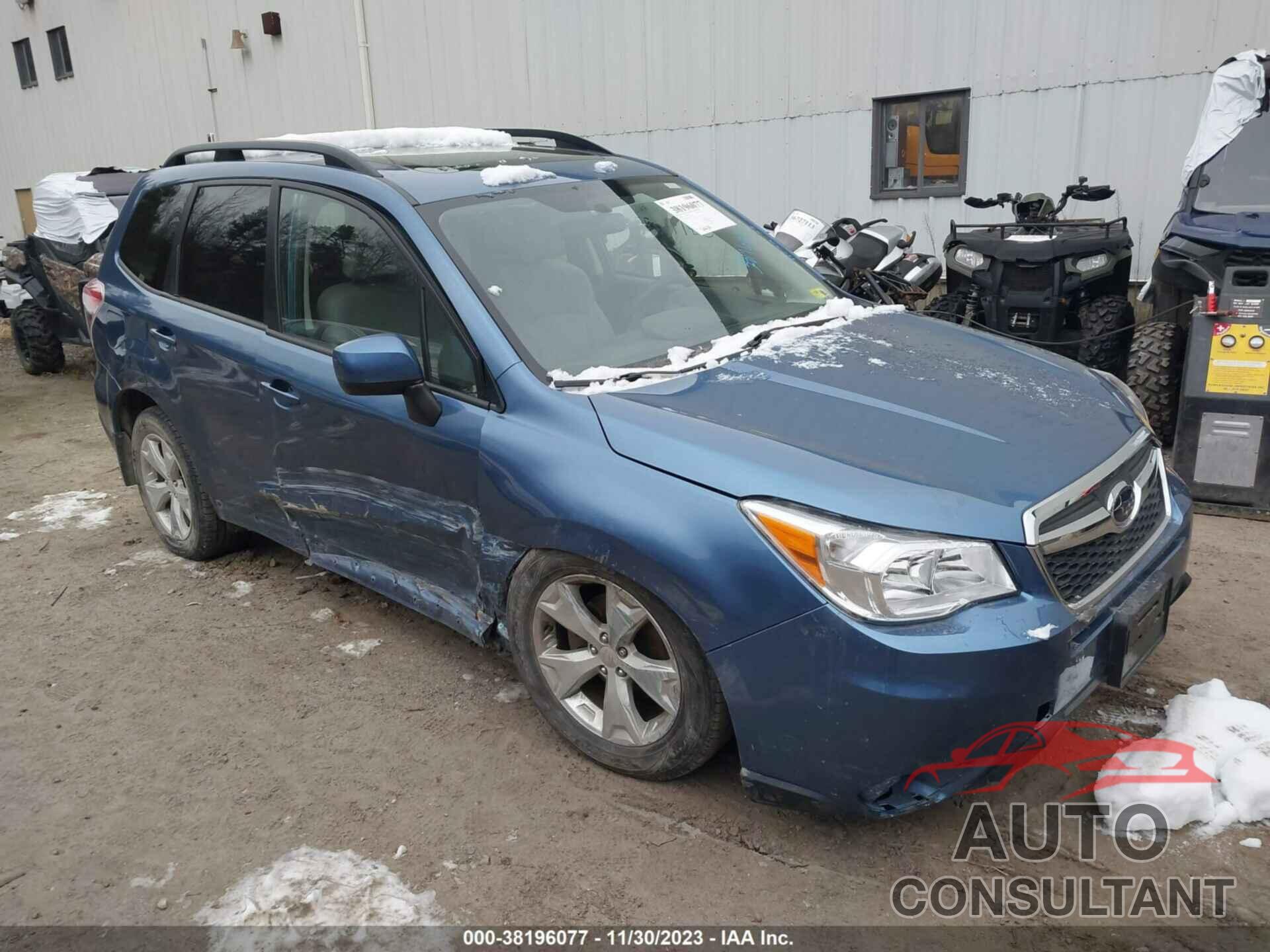 SUBARU FORESTER 2016 - JF2SJADC6GH515226