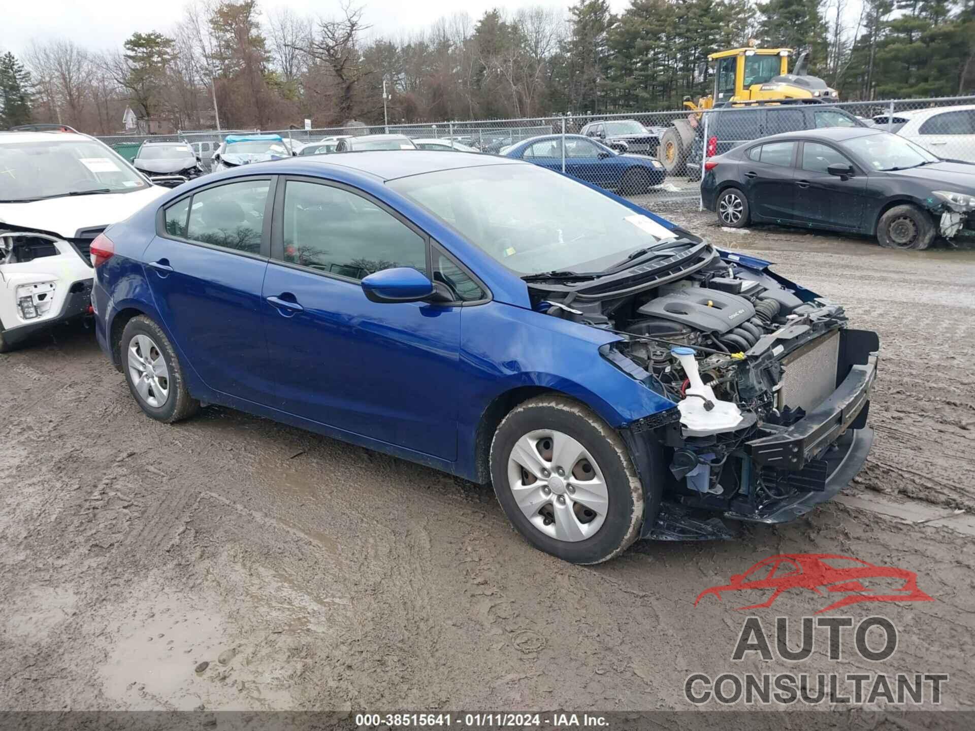 KIA FORTE 2018 - 3KPFL4A74JE183819