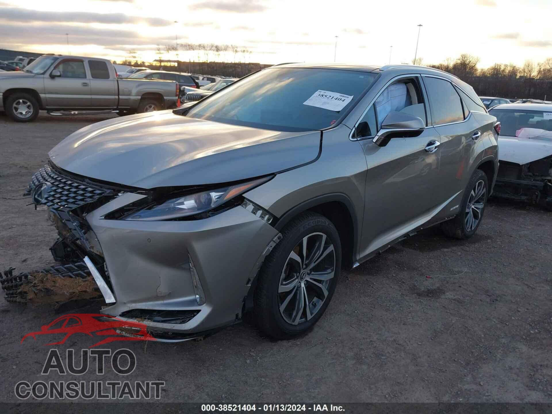 LEXUS RX 450H 2022 - 2T2HGMDA2NC090608
