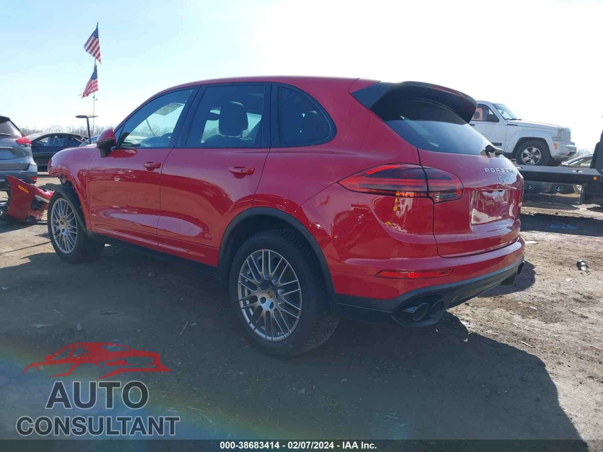 PORSCHE CAYENNE 2018 - WP1AA2A21JKA04625