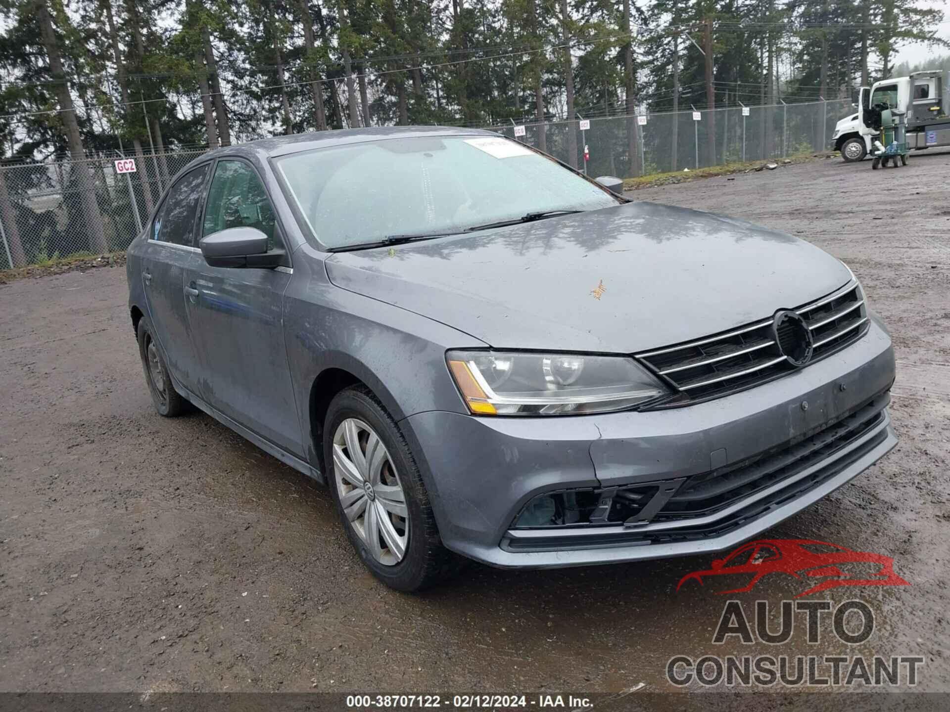 VOLKSWAGEN JETTA 2017 - 3VW2B7AJ3HM392593