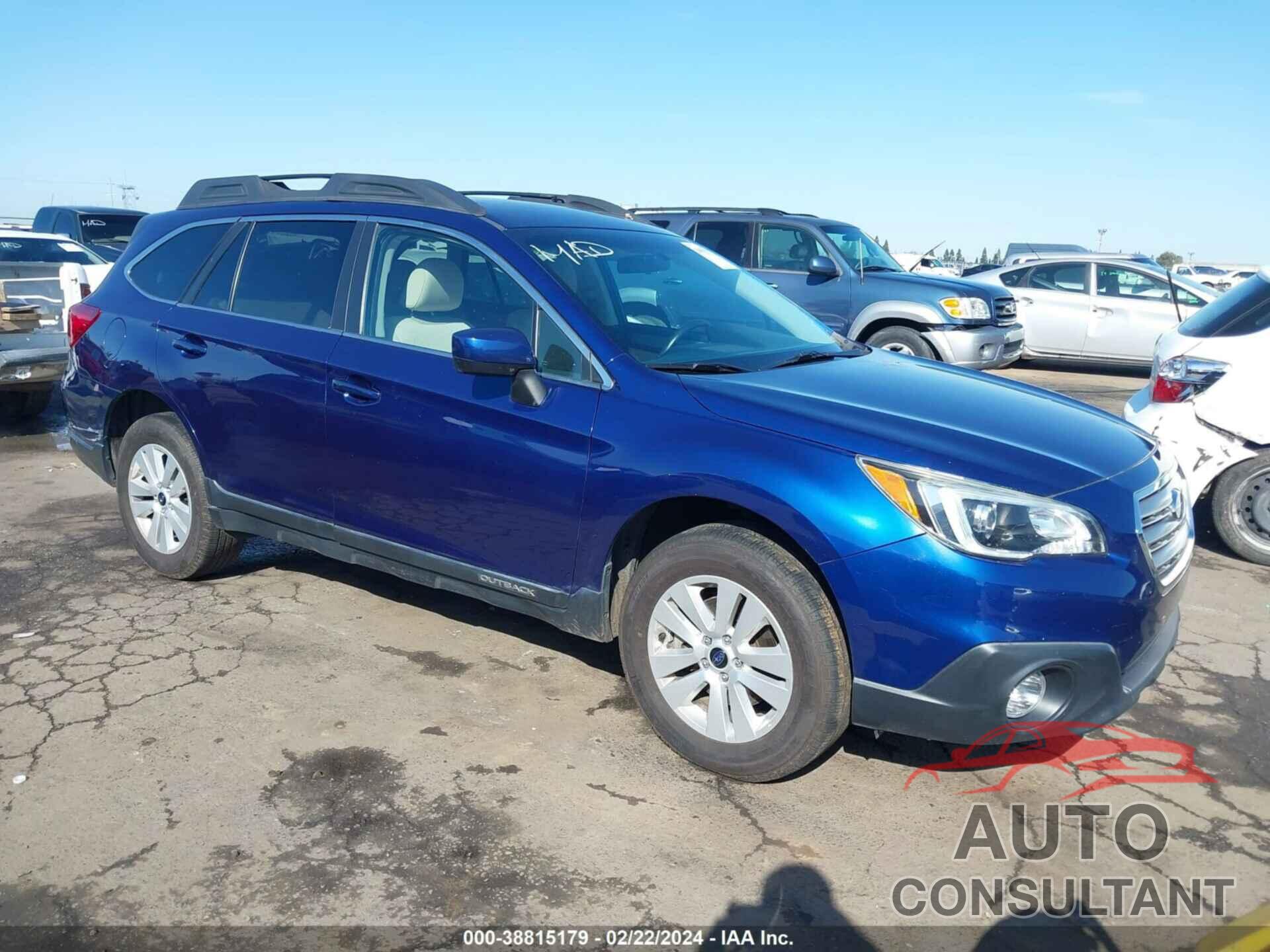 SUBARU OUTBACK 2016 - 4S4BSACC5G3337282