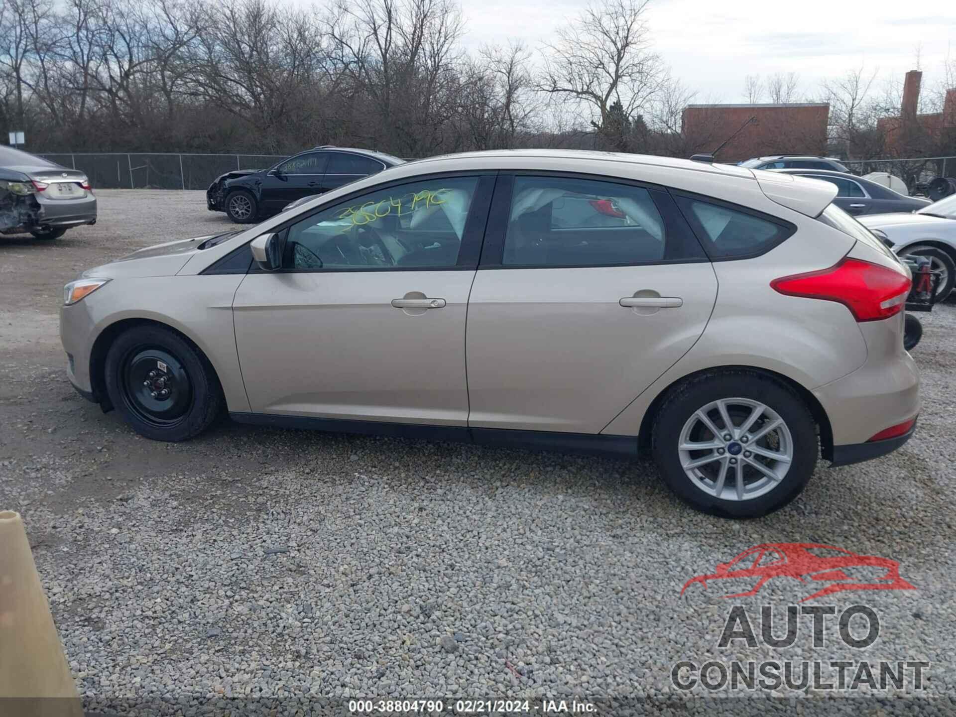 FORD FOCUS 2018 - 1FADP3K22JL231243