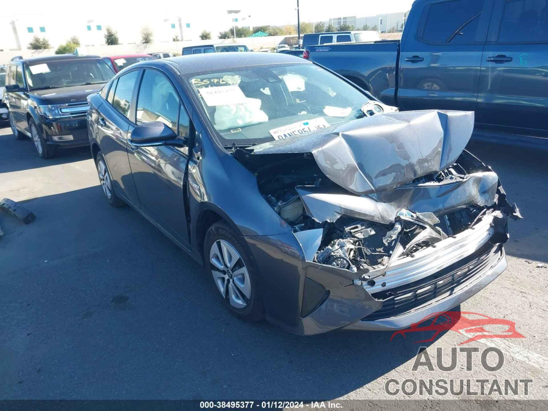 TOYOTA PRIUS 2017 - JTDKBRFU1H3576272