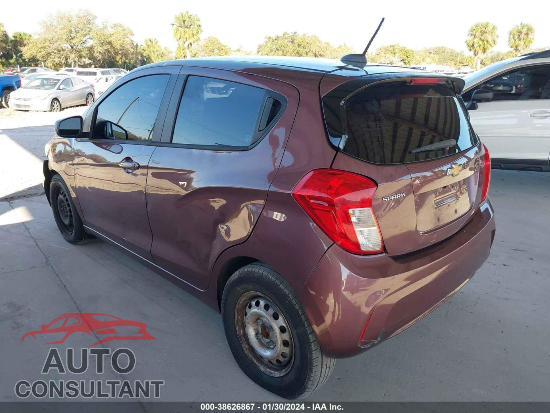 CHEVROLET SPARK 2019 - KL8CB6SA3KC807154