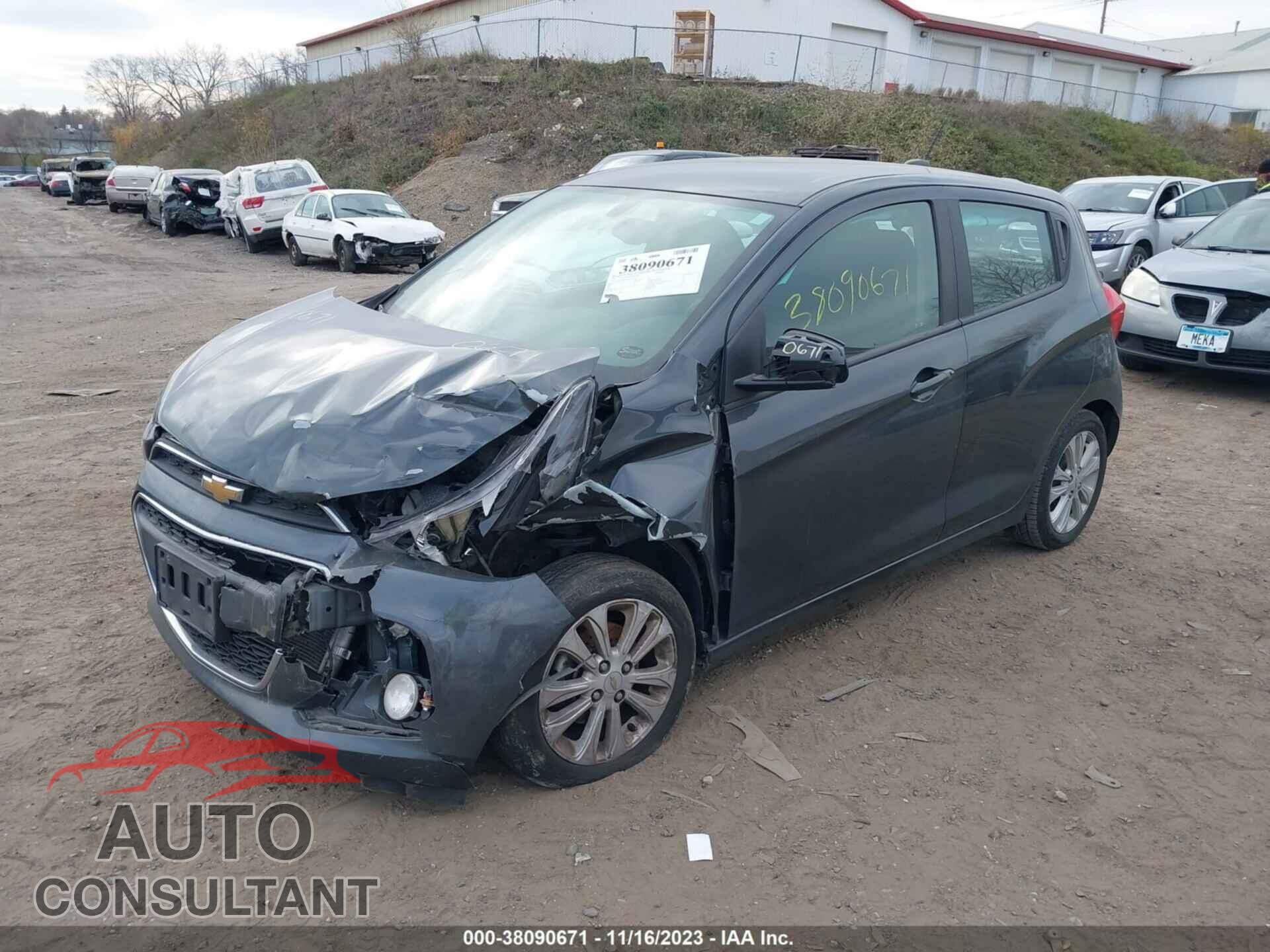 CHEVROLET SPARK 2017 - KL8CD6SA9HC827072