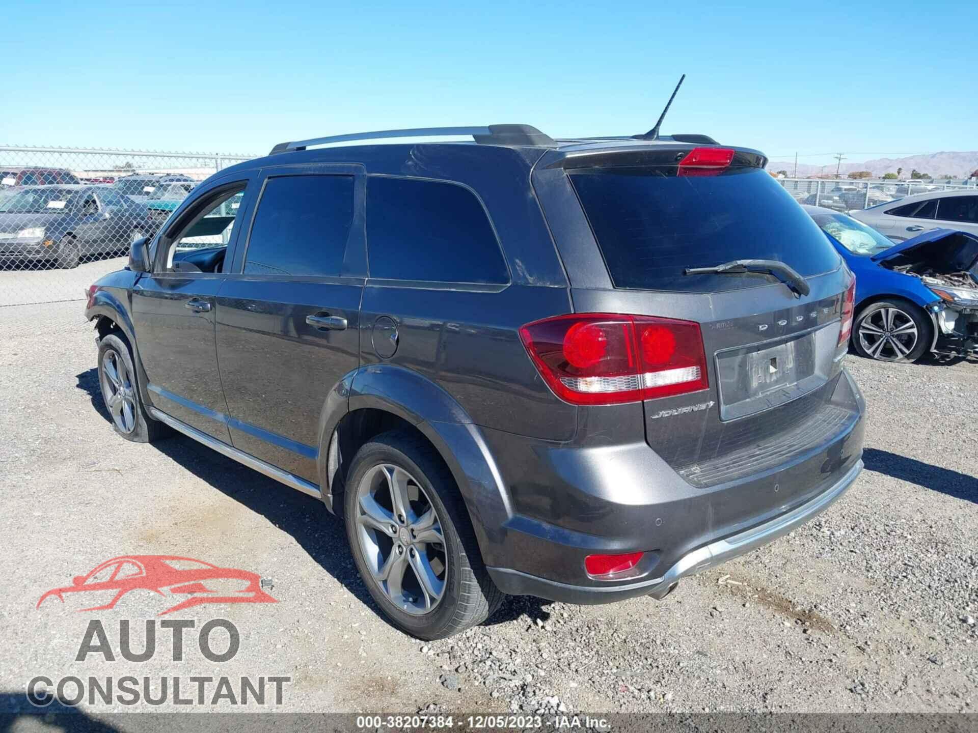 DODGE JOURNEY 2017 - 3C4PDCGG9HT625633