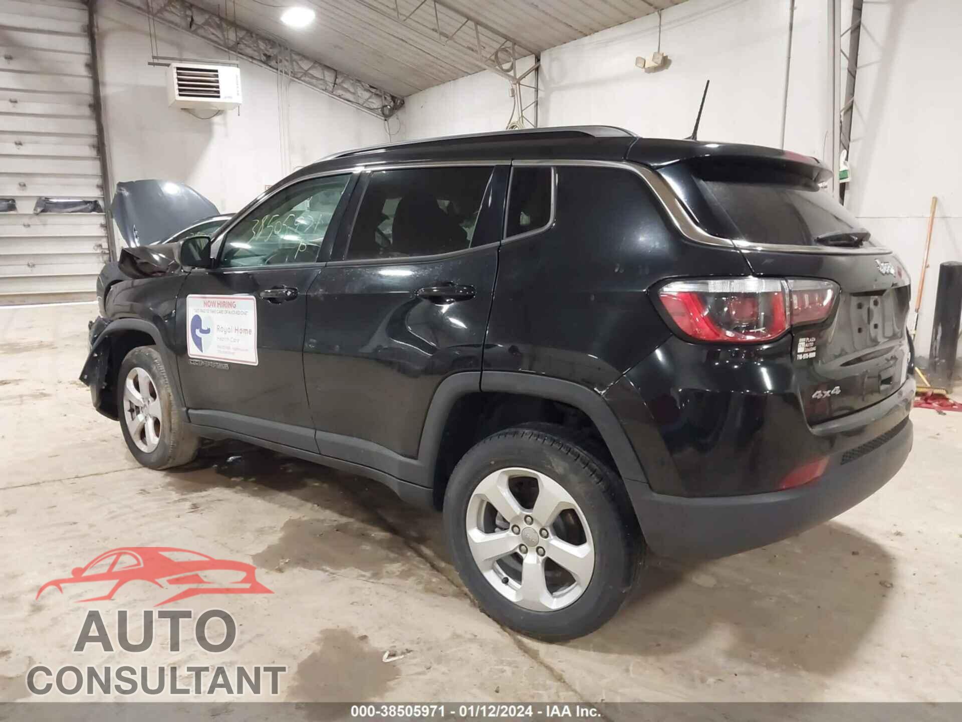 JEEP COMPASS 2019 - 3C4NJDBB9KT767800