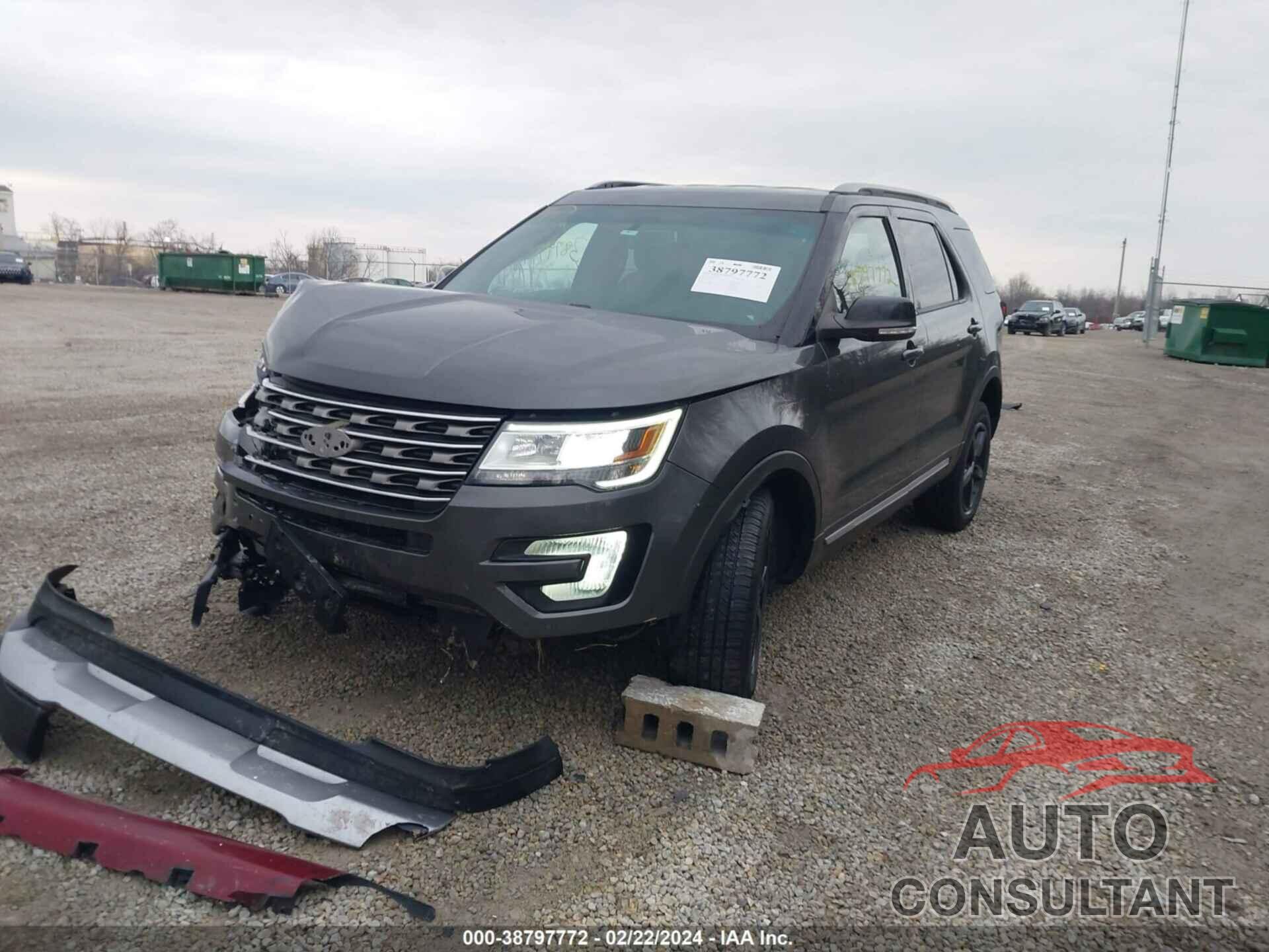 FORD EXPLORER 2016 - 1FM5K8D89GGD34765