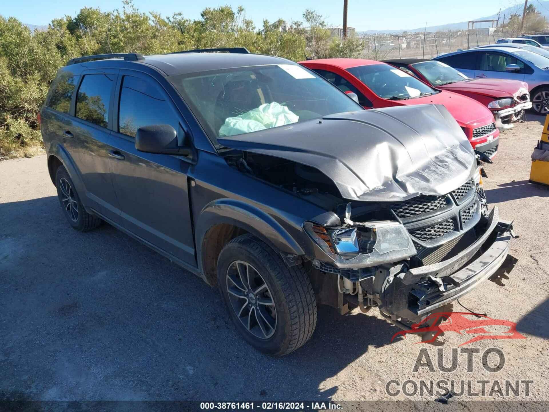 DODGE JOURNEY 2018 - 3C4PDDAG2JT477667