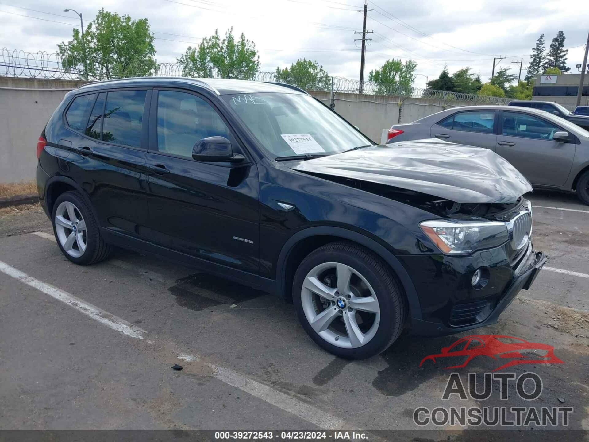 BMW X3 2017 - 5UXWZ7C39N0V86867