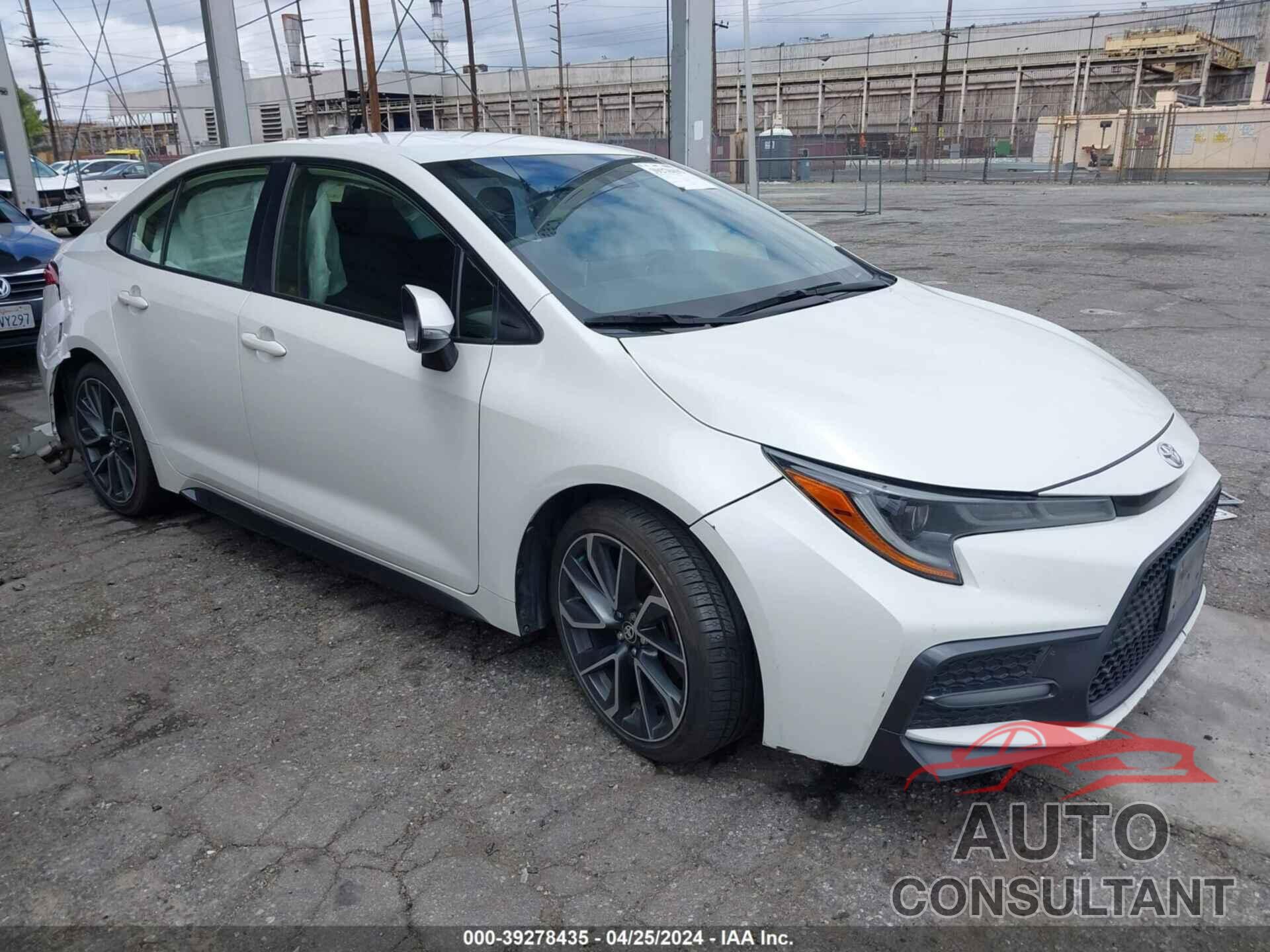 TOYOTA COROLLA 2020 - JTDS4RCE6LJ036251