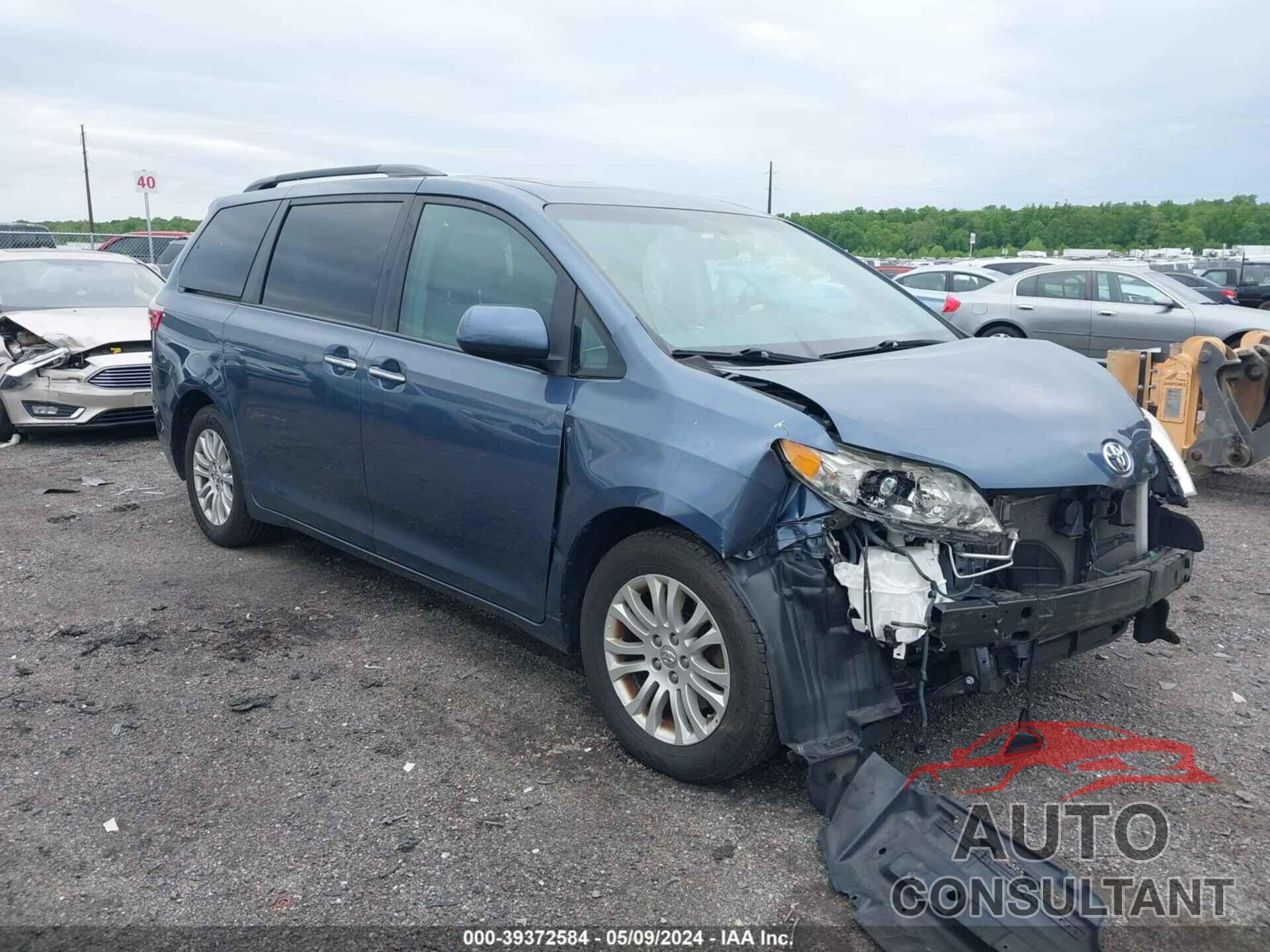 TOYOTA SIENNA 2017 - 5TDYZ3DC6HS841439