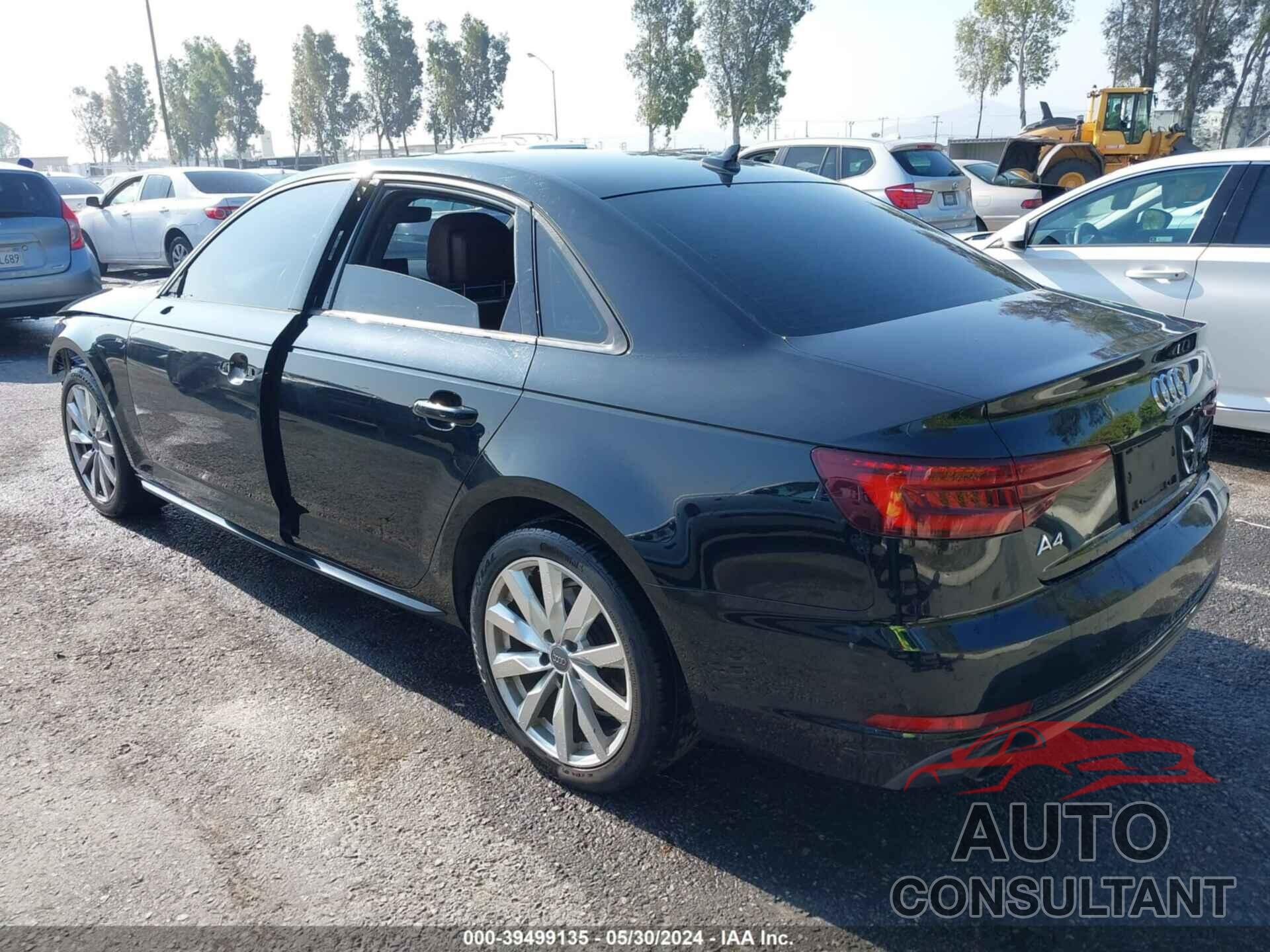 AUDI A4 2018 - WAUKMAF48JA129898