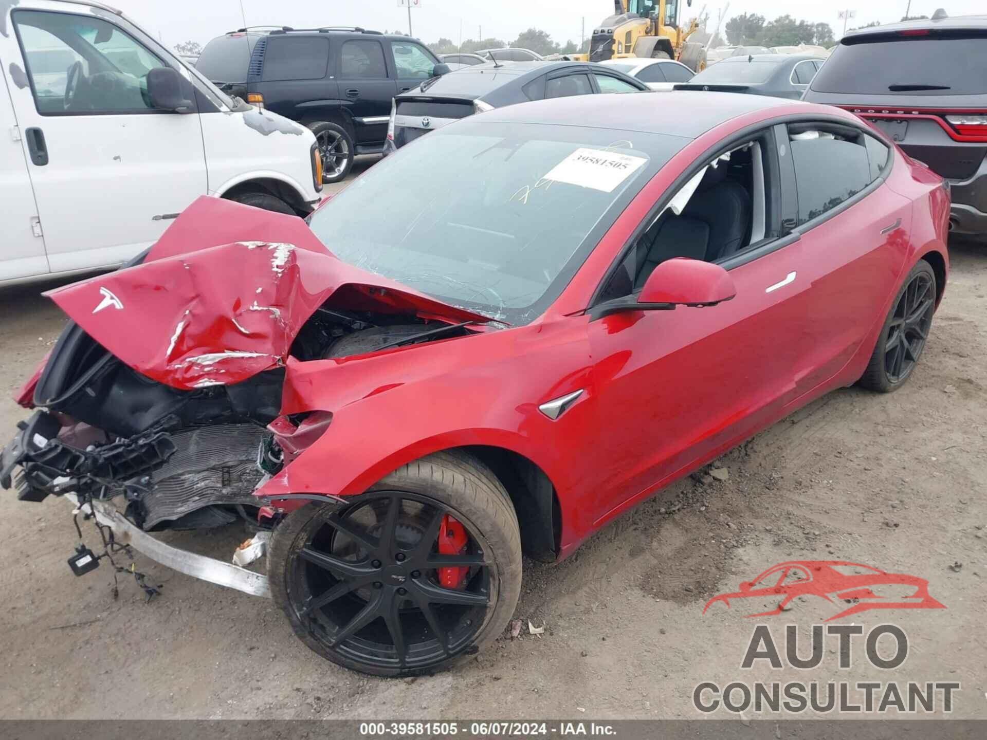 TESLA MODEL 3 2018 - 5YJ3E1EB8JF083565