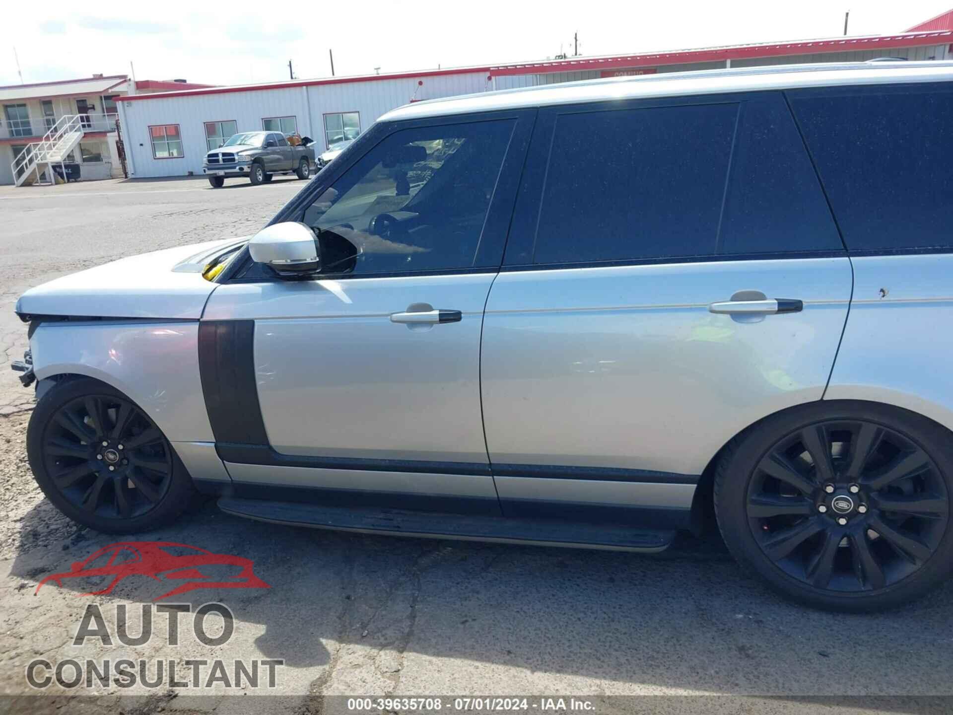 LAND ROVER RANGE ROVER 2013 - SALGS2EF5DA100377