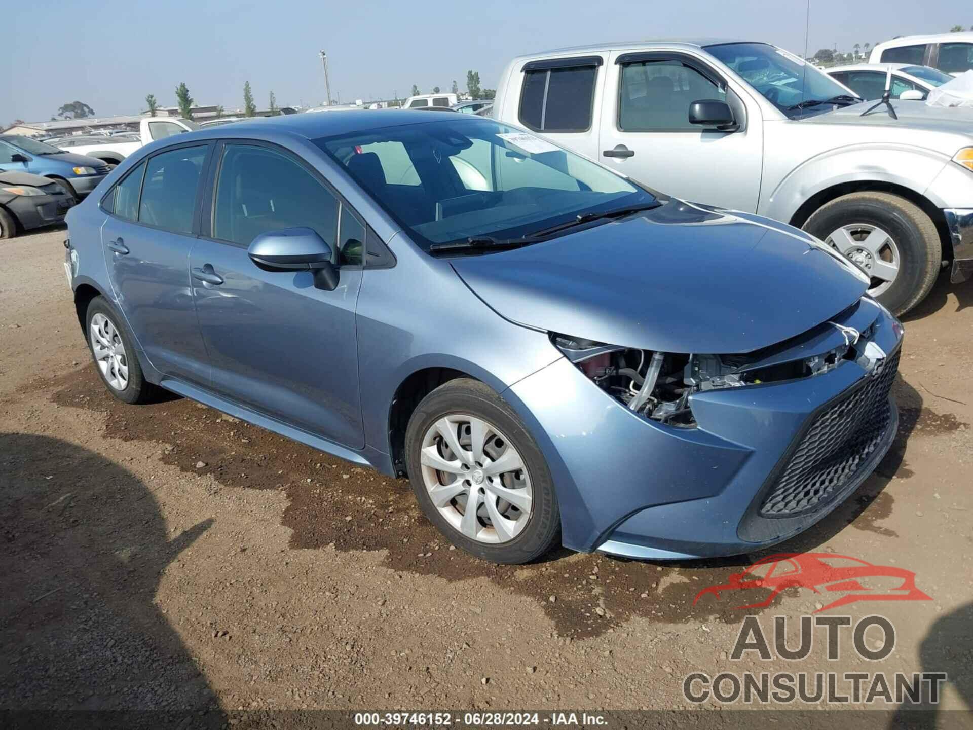 TOYOTA COROLLA 2020 - JTDEPRAE3LJ070994