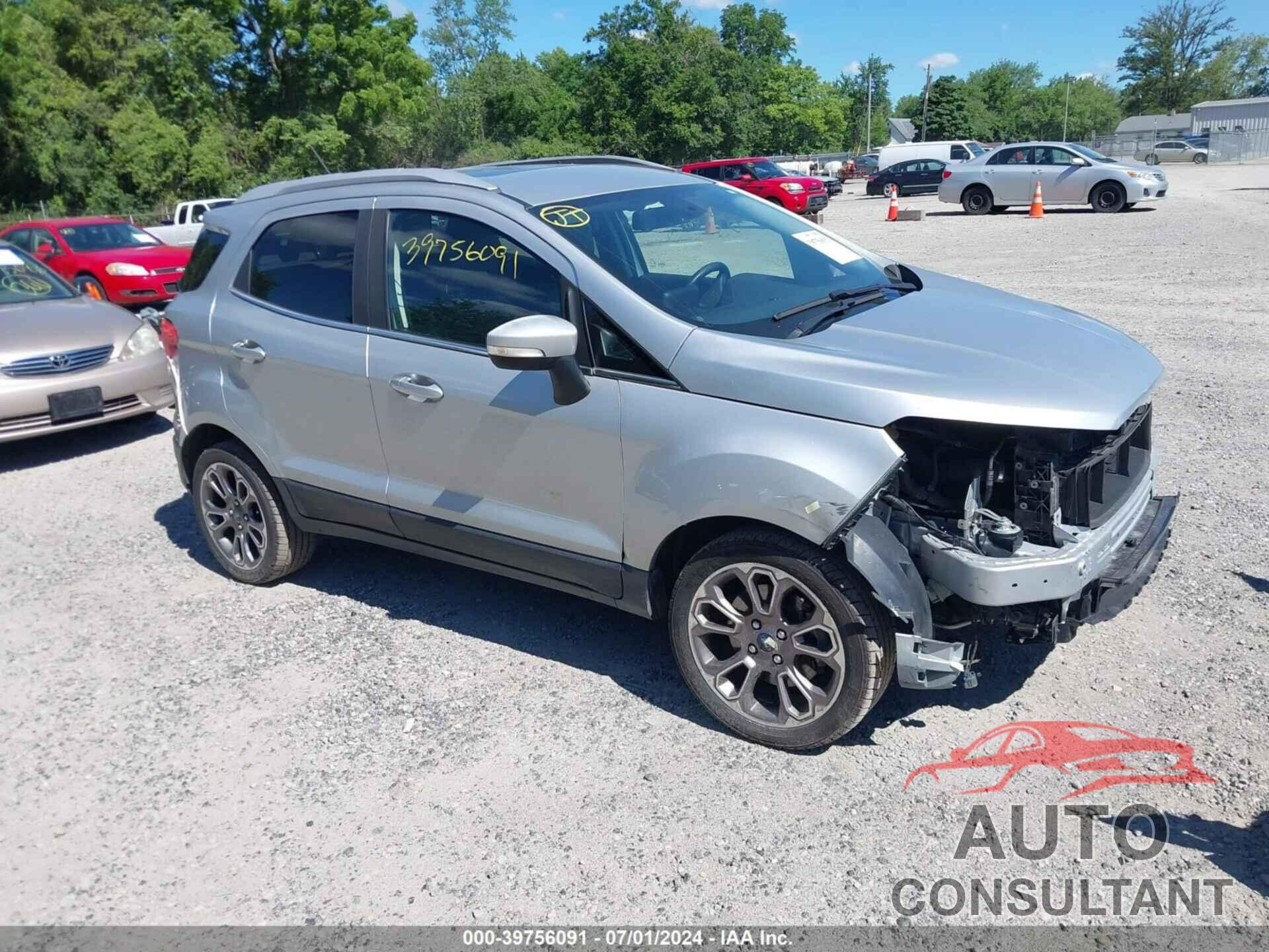 FORD ECOSPORT 2019 - MAJ3S2KE6KC276783