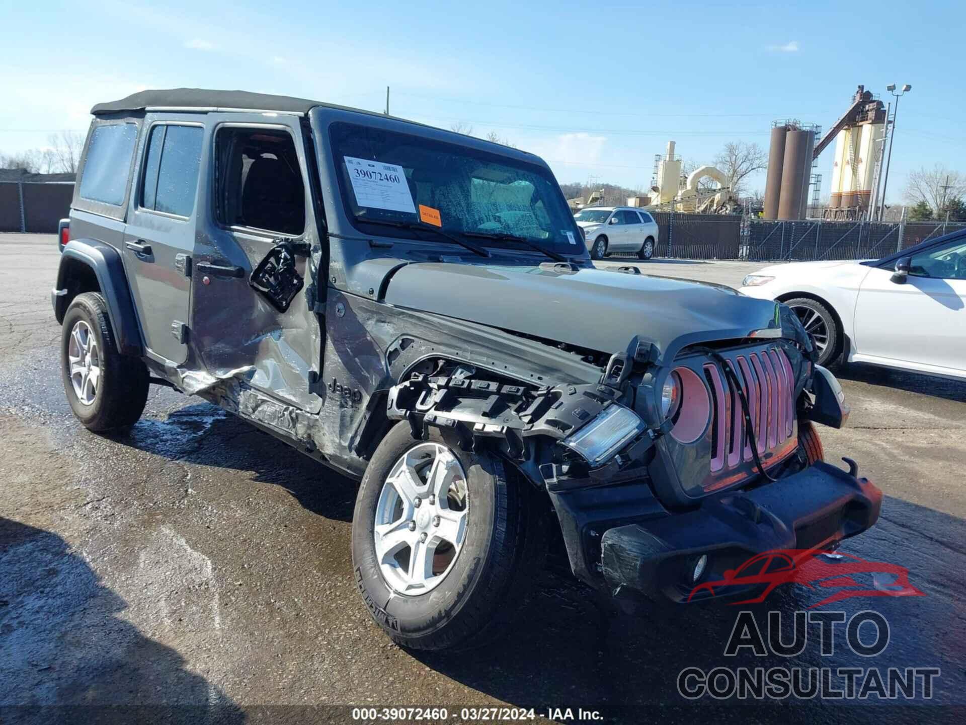 JEEP WRANGLER UNLIMITED 2022 - 1C4HJXDG3NW141715