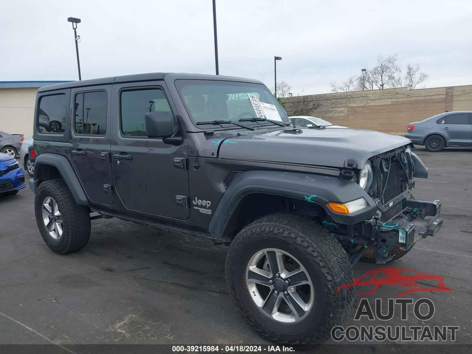 JEEP WRANGLER UNLIMITED 2021 - 1C4HJXDN4MW568611