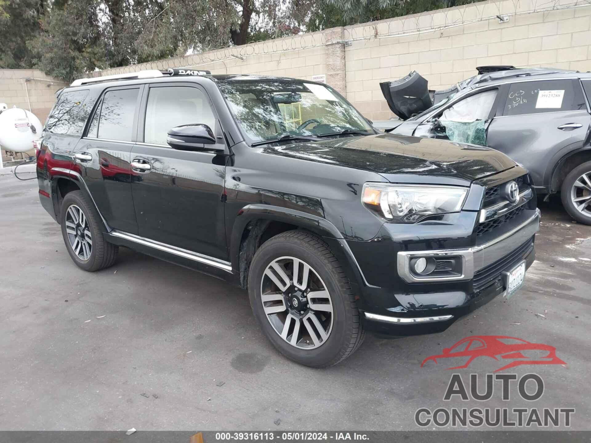 TOYOTA 4RUNNER 2017 - JTEZU5JR7H5164426