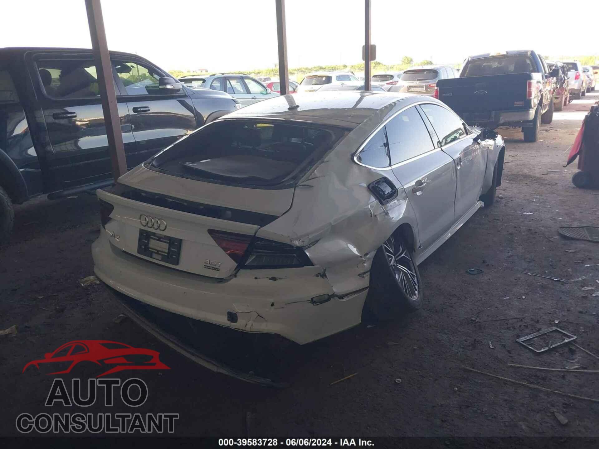 AUDI A7 2017 - WAU22AFC4HN042046