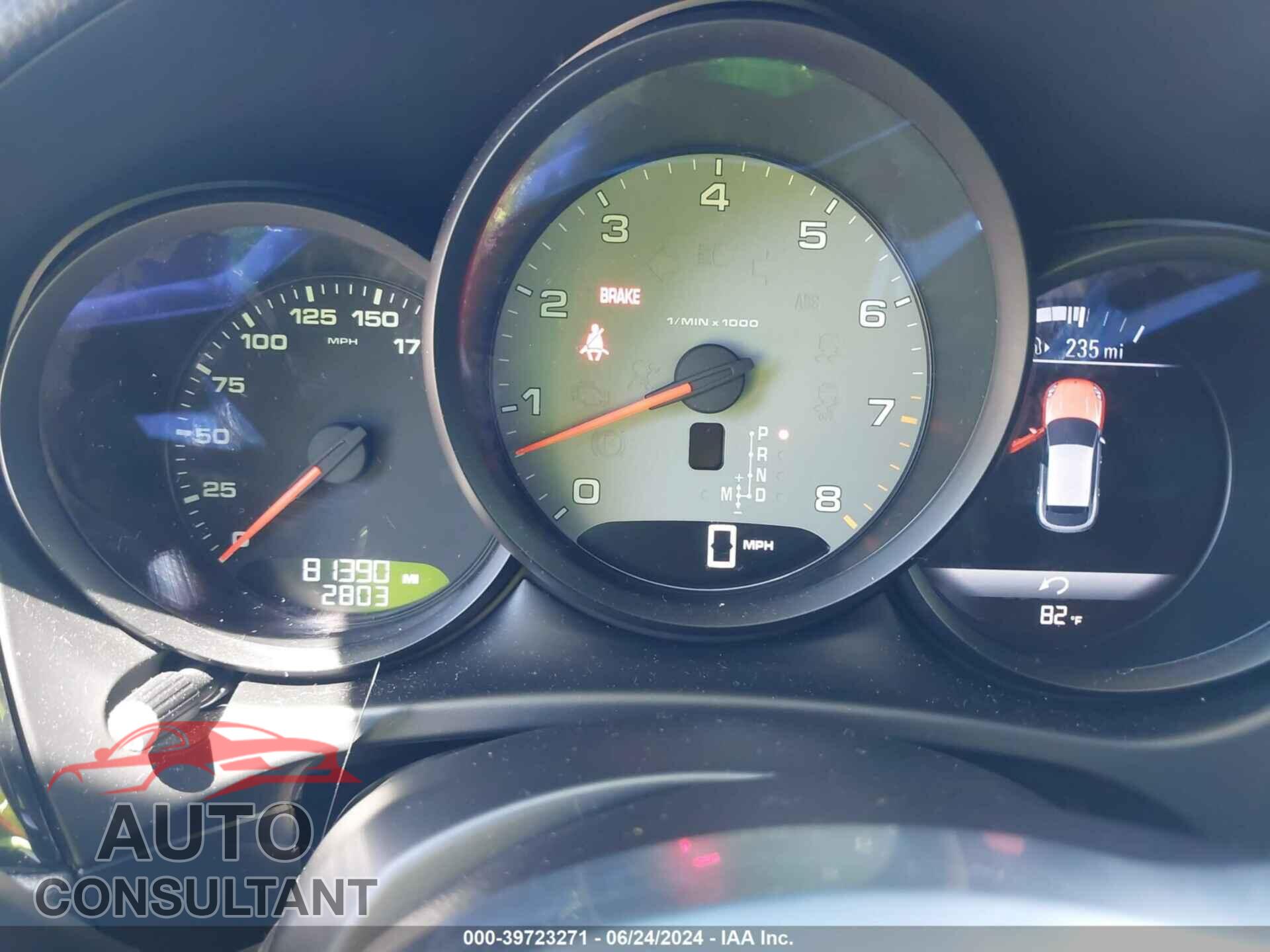 PORSCHE MACAN 2017 - WP1AB2A56HLB16476