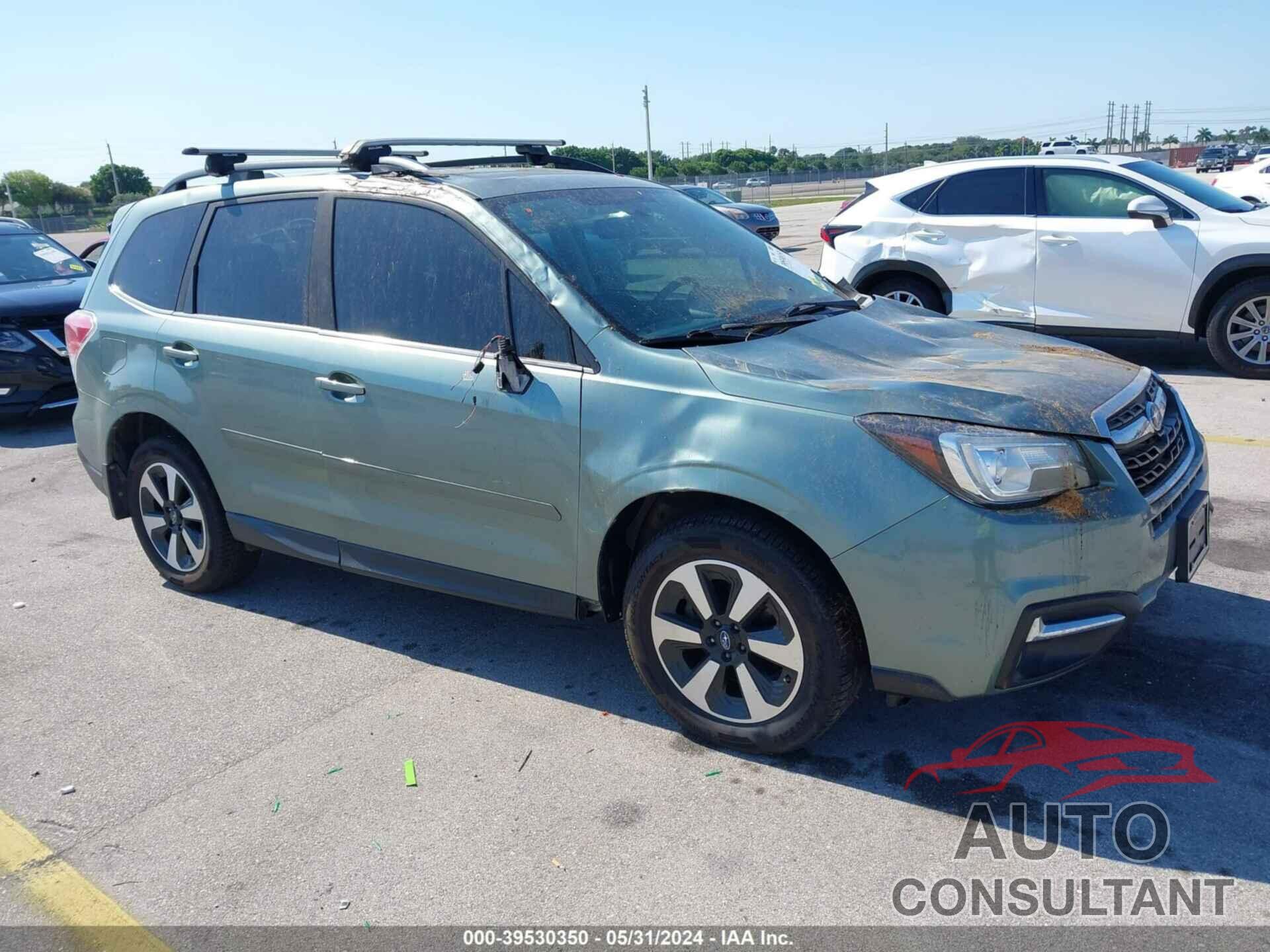 SUBARU FORESTER 2018 - JF2SJARC9JH498387