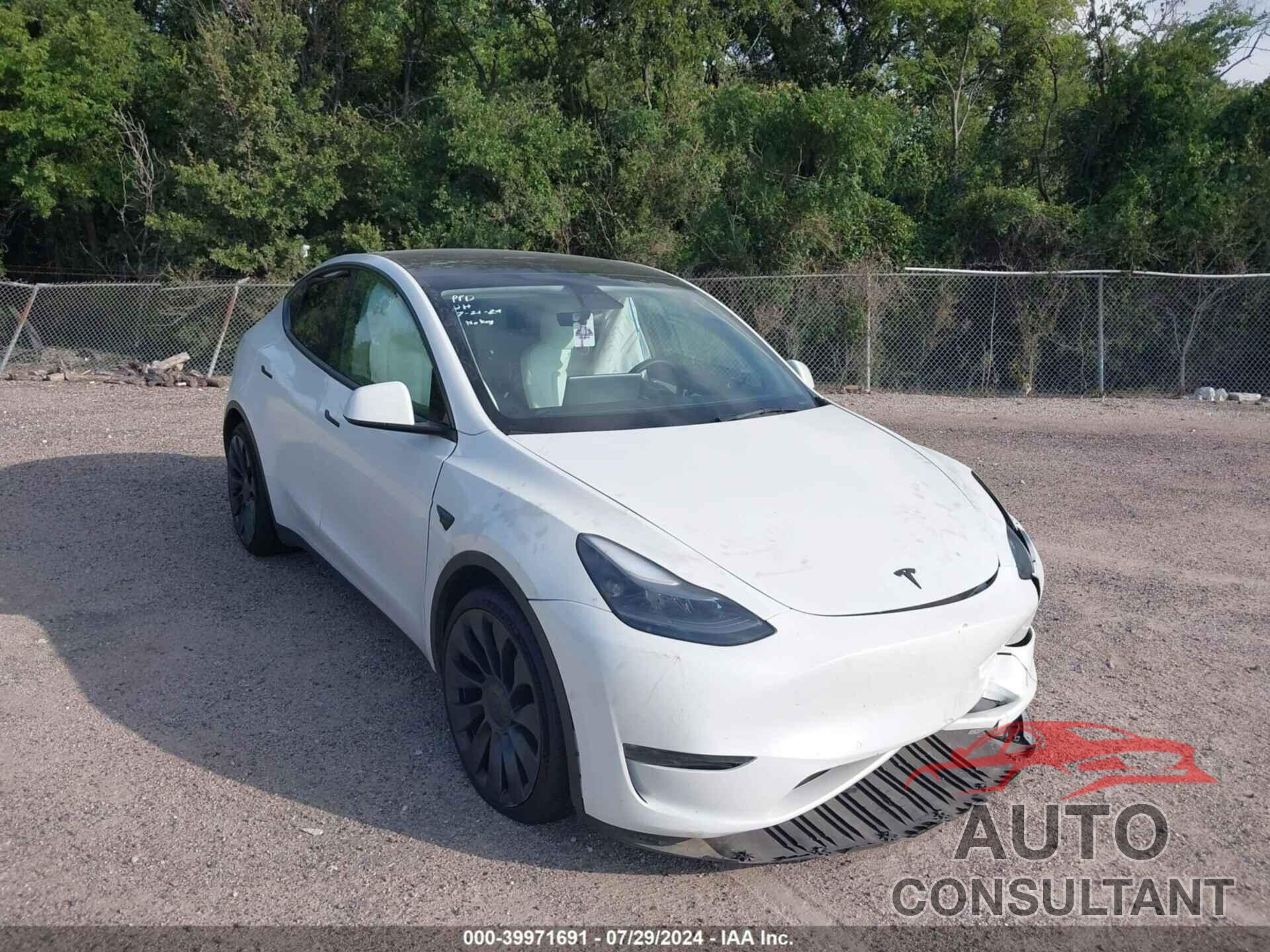 TESLA MODEL Y 2022 - 7SAYGDEF7NF338882