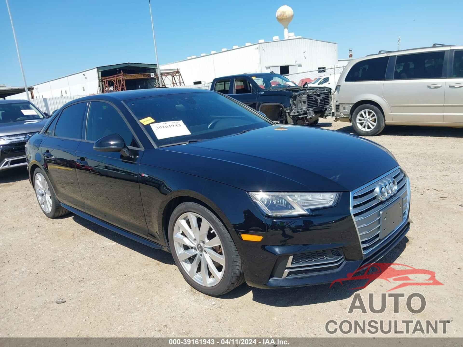 AUDI A4 2018 - WAUKMAF43JA068573