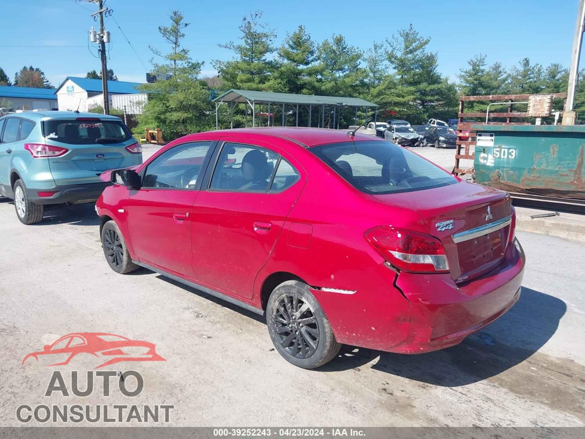 MITSUBISHI MIRAGE 2020 - ML32F4FJ4LHF07252