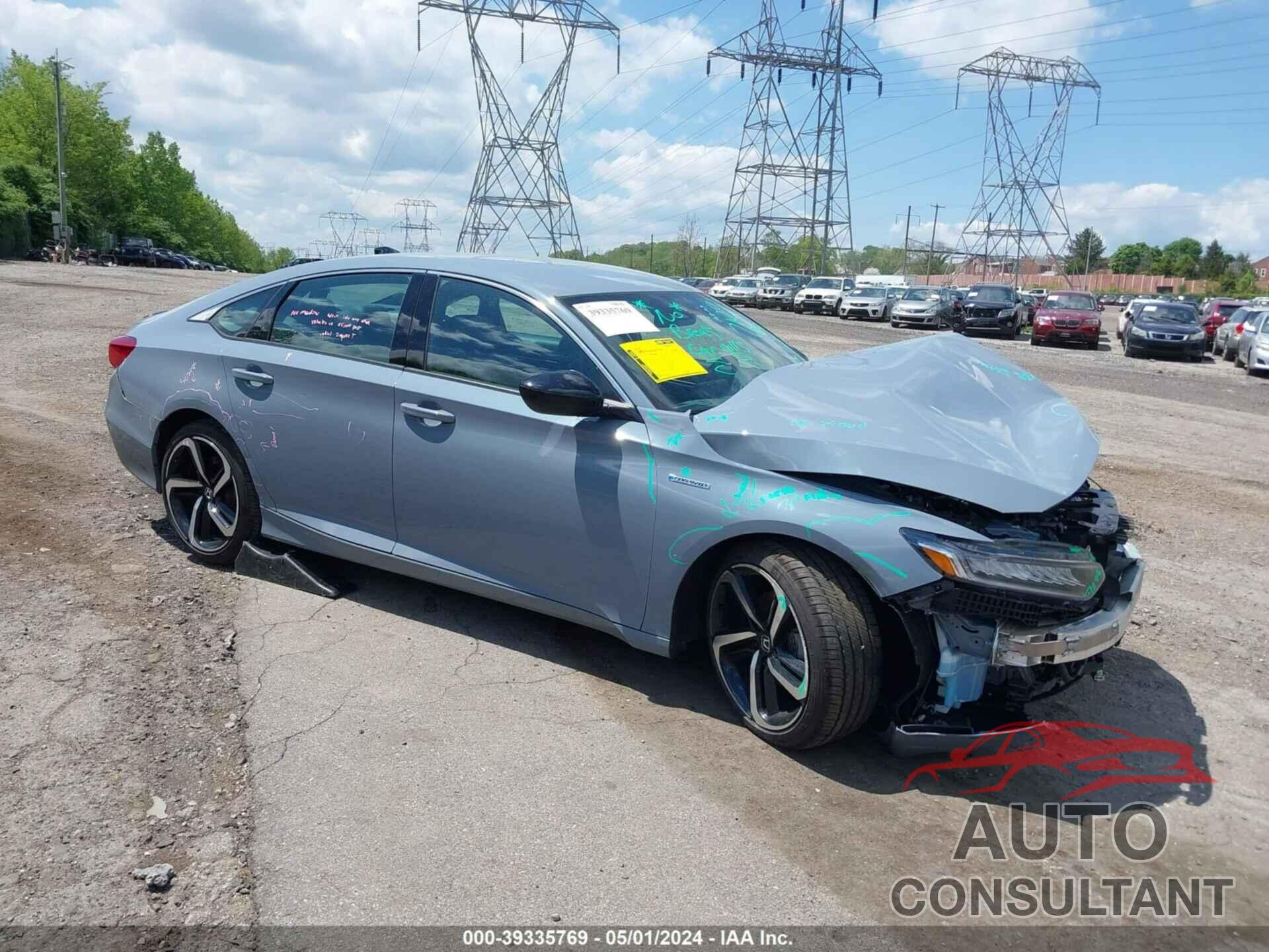 HONDA ACCORD 2022 - 1HGCV3F27NA018698