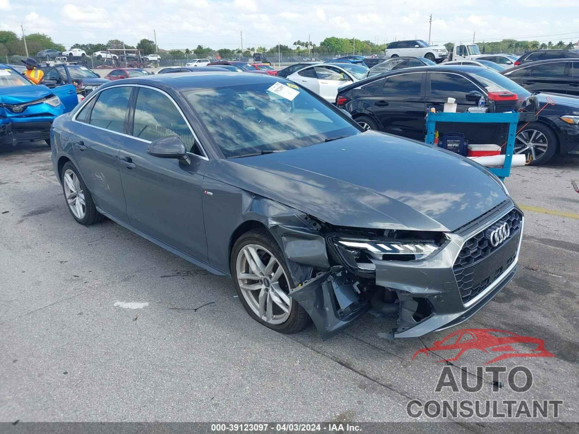 AUDI A4 2020 - WAUENAF40LA073307