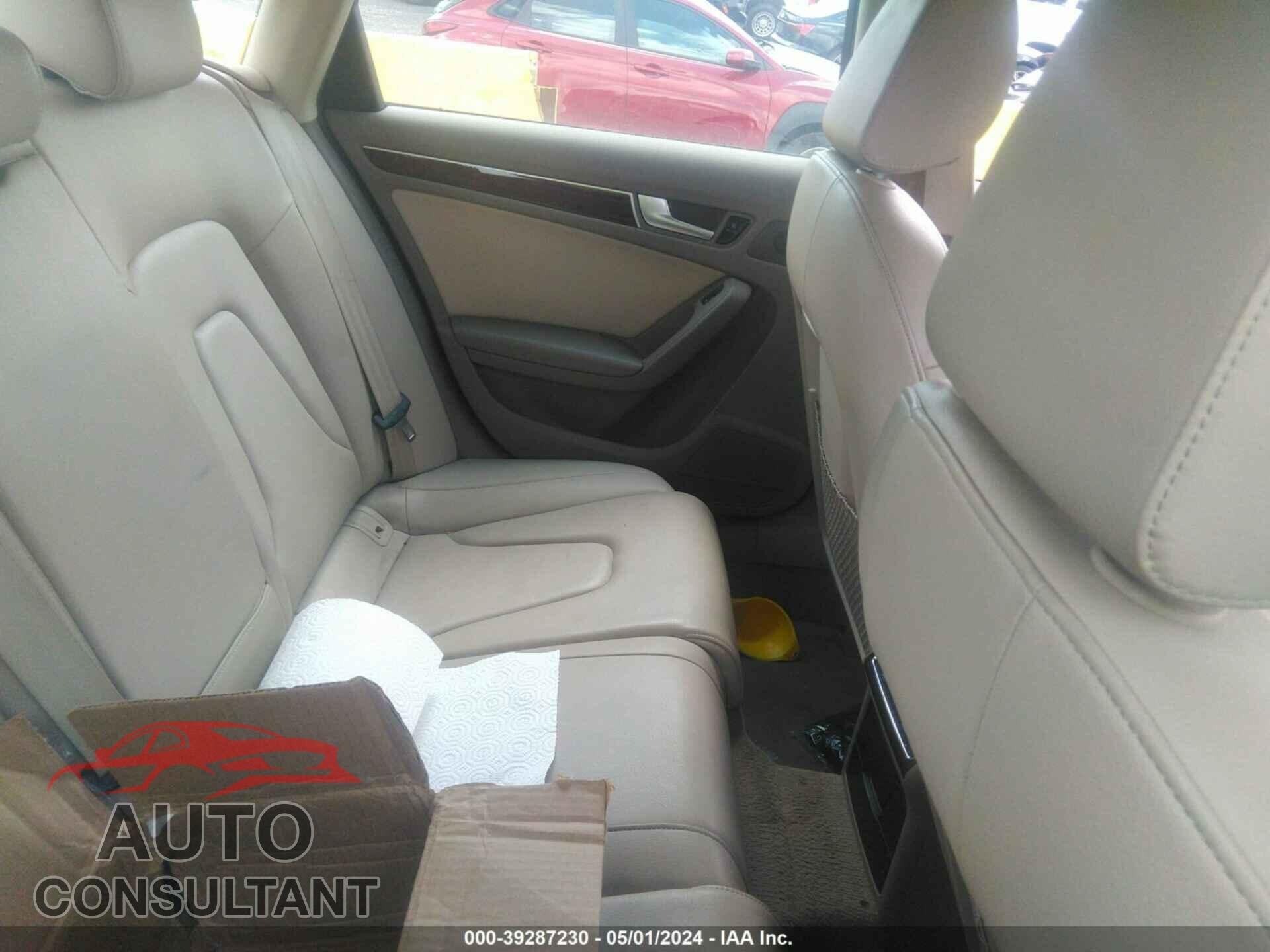 AUDI A4 2012 - WAUFFAFL6CA117707