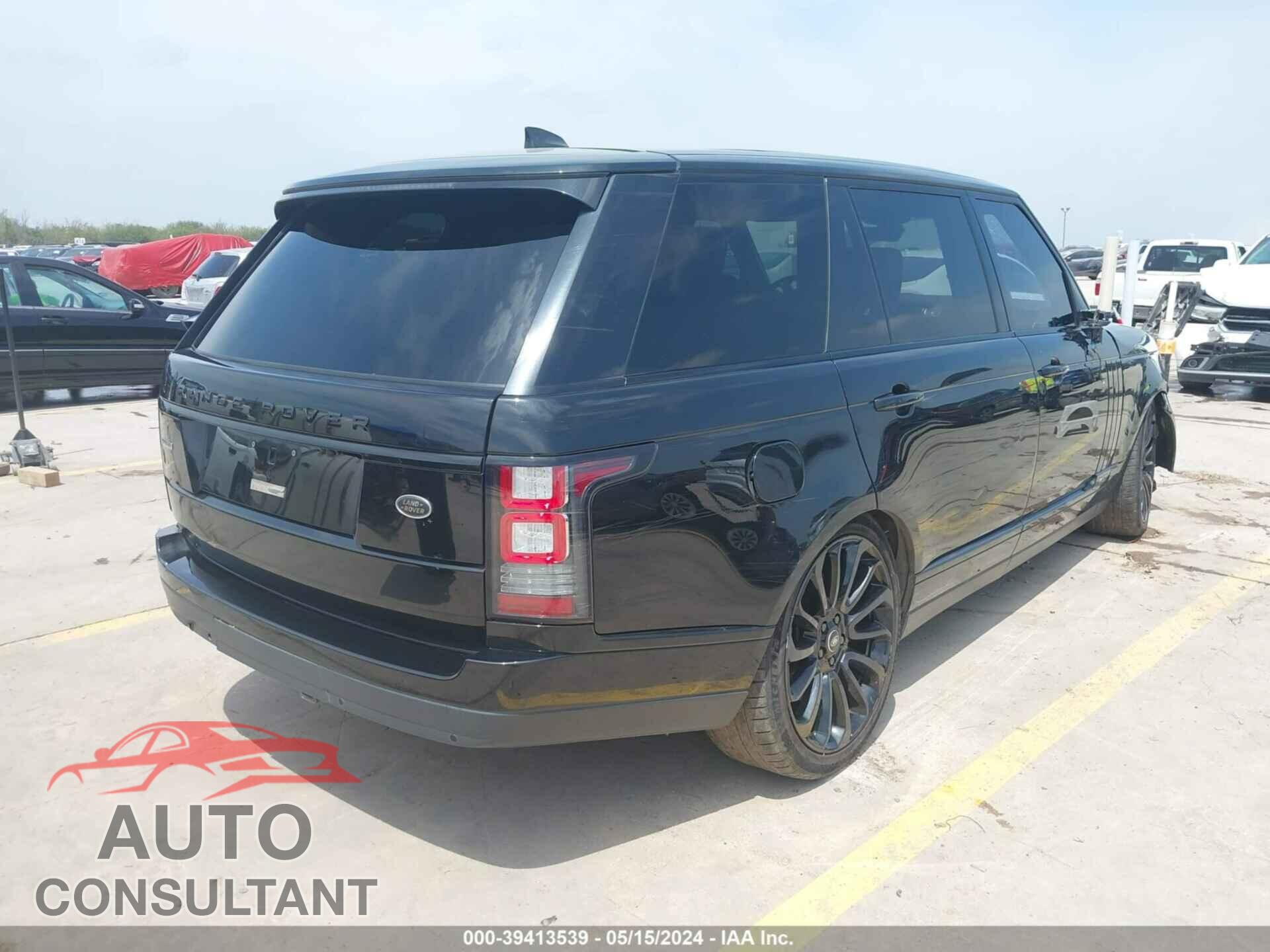 LAND ROVER RANGE ROVER 2017 - SALGS5FE6HA350160