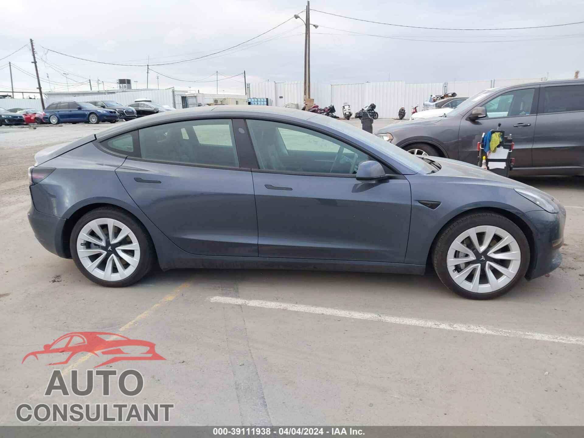 TESLA MODEL 3 2022 - 5YJ3E1EB4NF322261