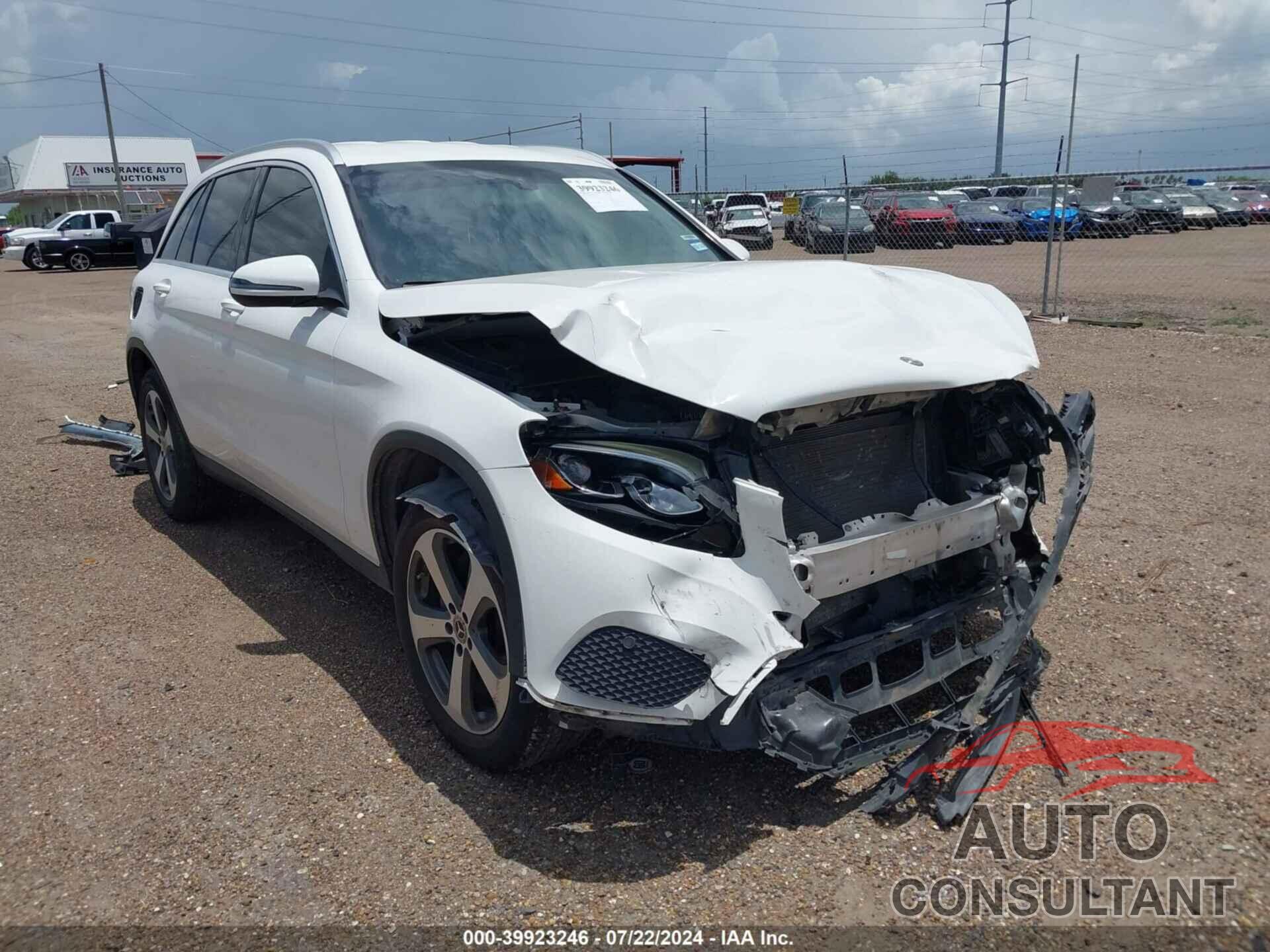 MERCEDES-BENZ GLC 300 2019 - WDC0G4JB2KV123107