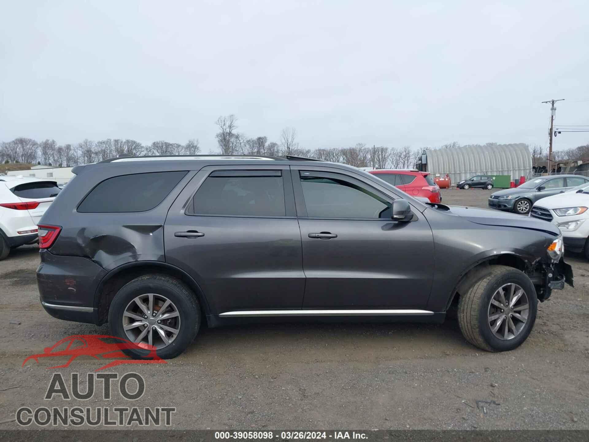 DODGE DURANGO 2016 - 1C4RDJDG6GC340755