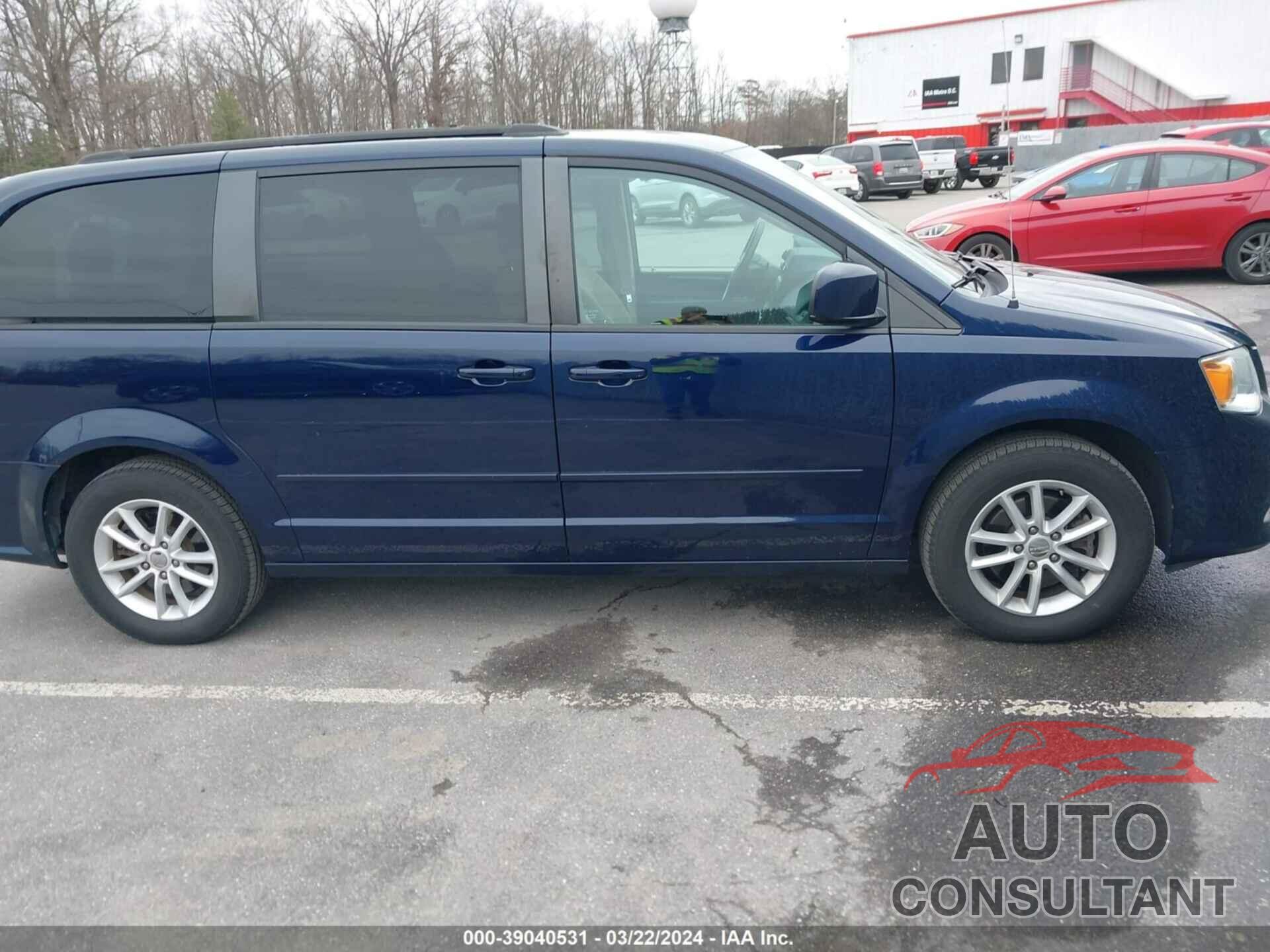 DODGE GRAND CARAVAN 2016 - 2C4RDGCG7GR115062