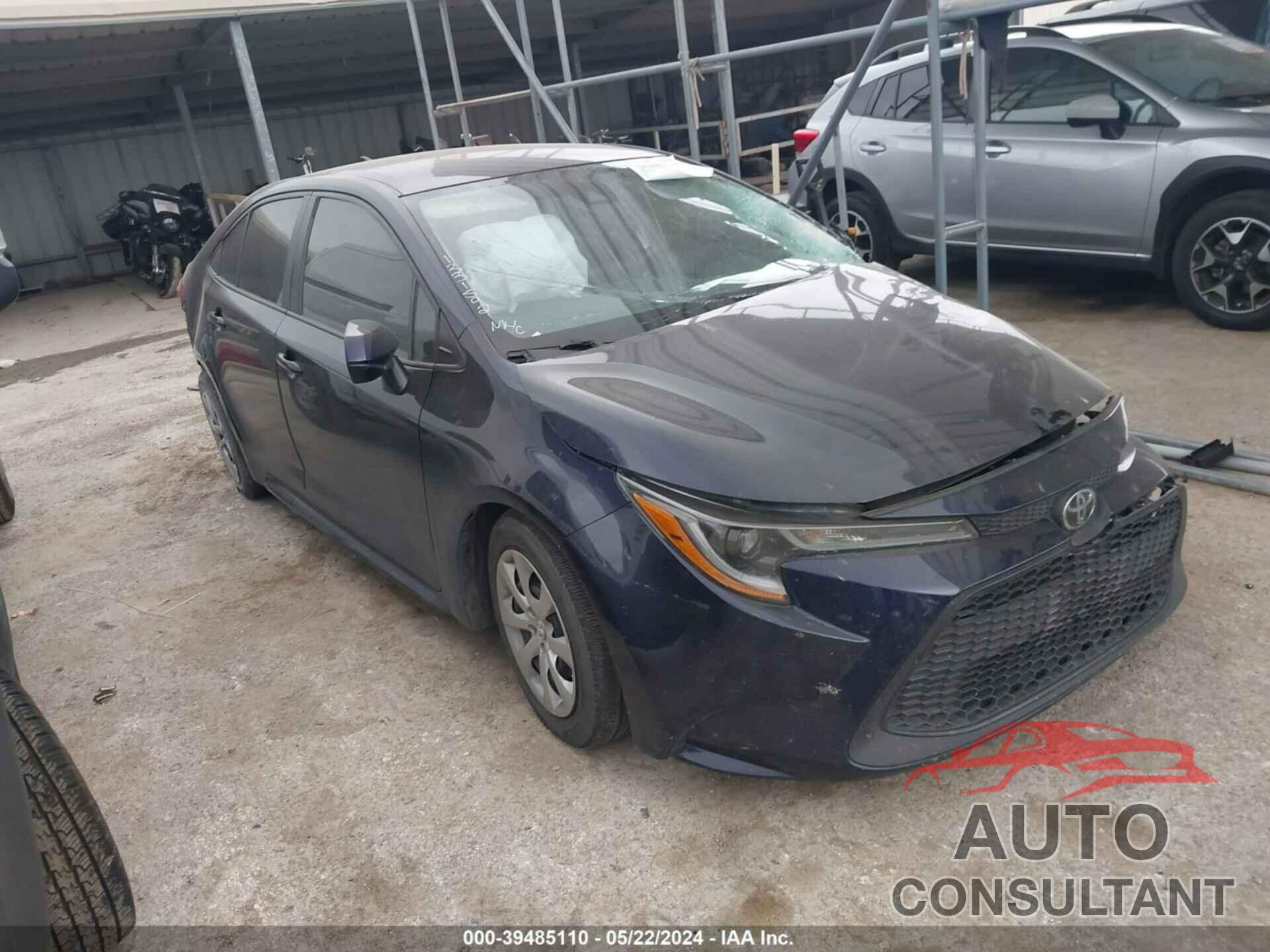 TOYOTA COROLLA 2020 - 5YFEPRAEXLP125016