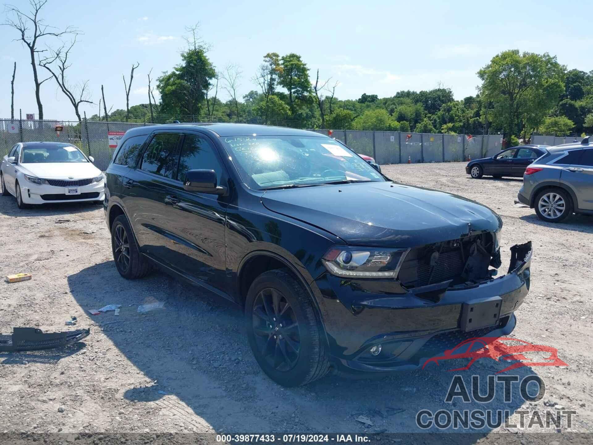 DODGE DURANGO 2019 - 1C4RDJAG7KC606278