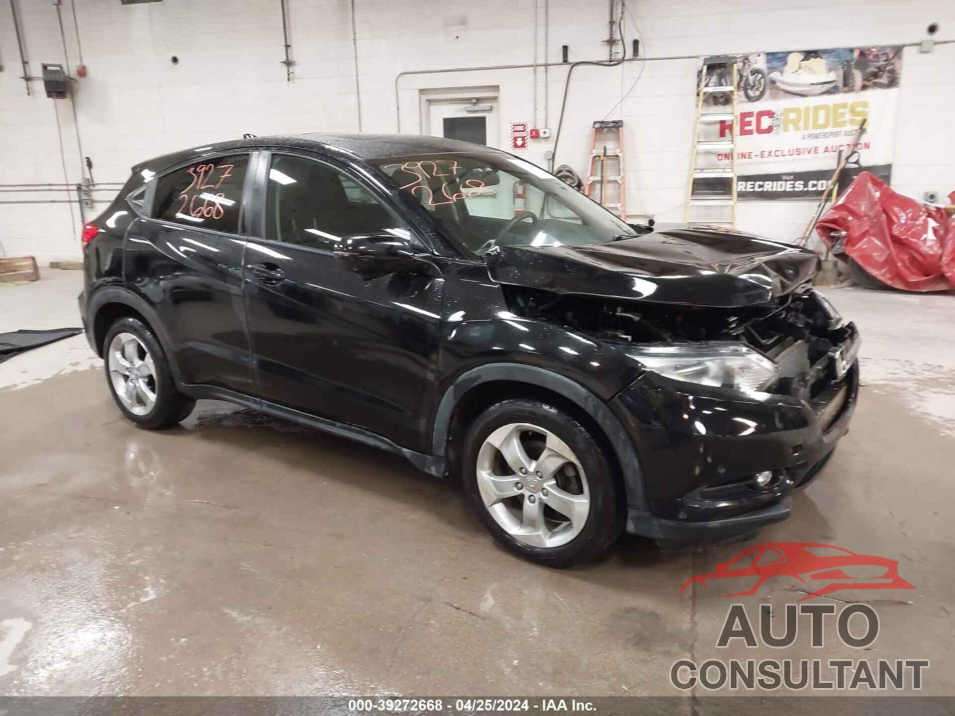 HONDA HR-V 2016 - 3CZRU6H55GM735749