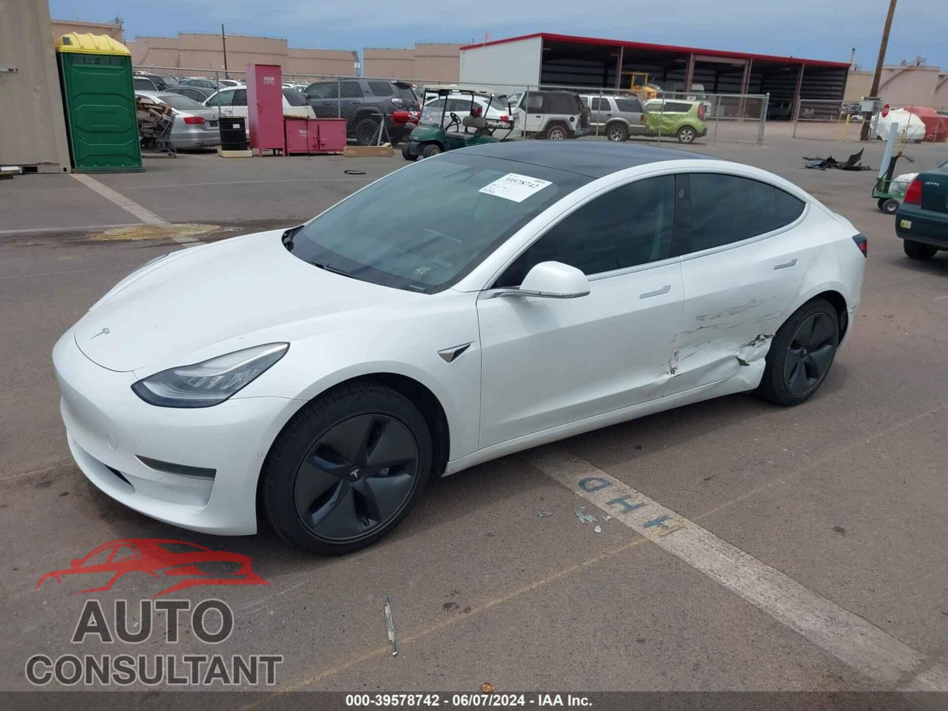 TESLA MODEL 3 2020 - 5YJ3E1EA2LF737454