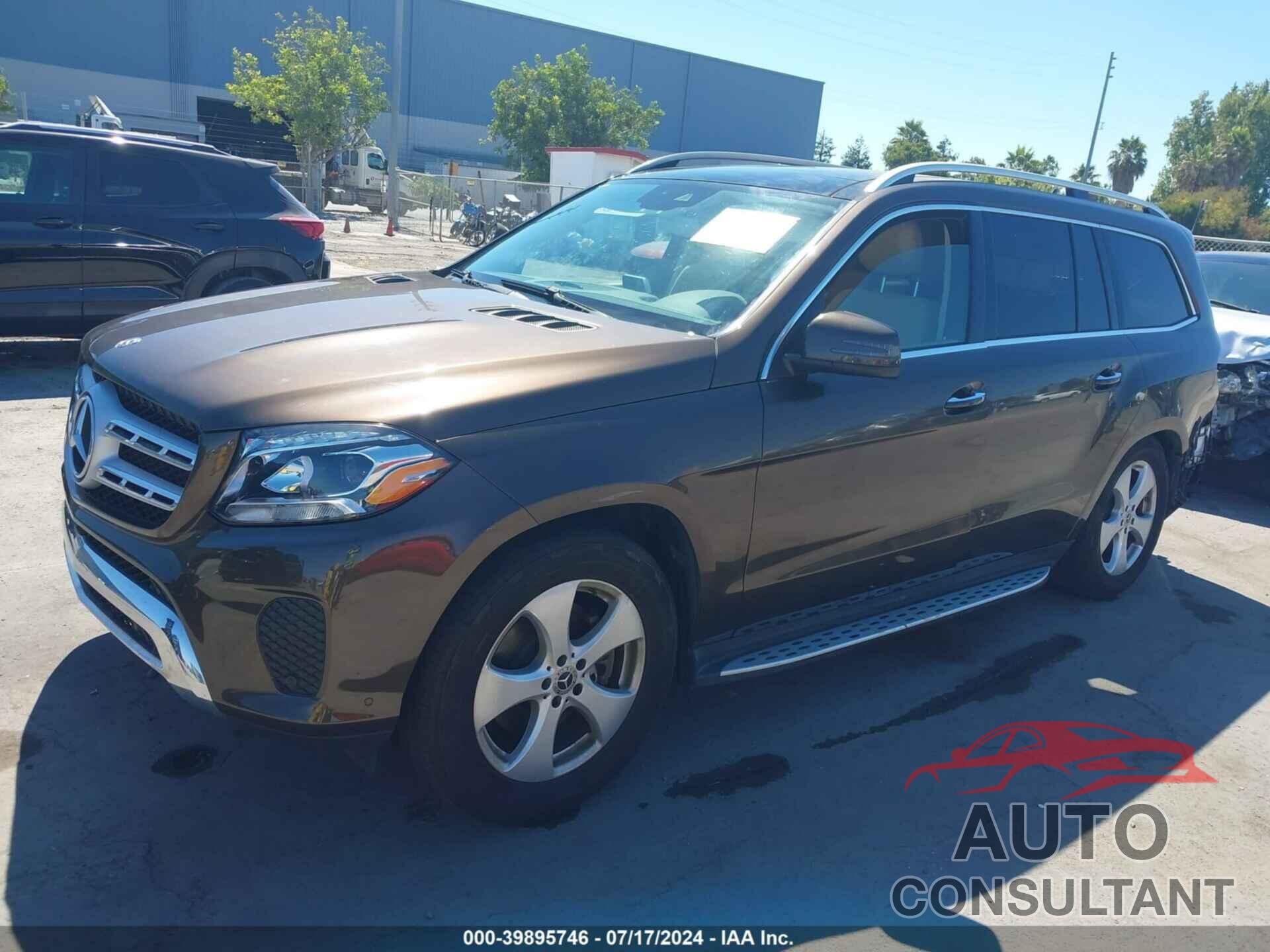 MERCEDES-BENZ GLS 450 2017 - 4JGDF6EE4HA979384