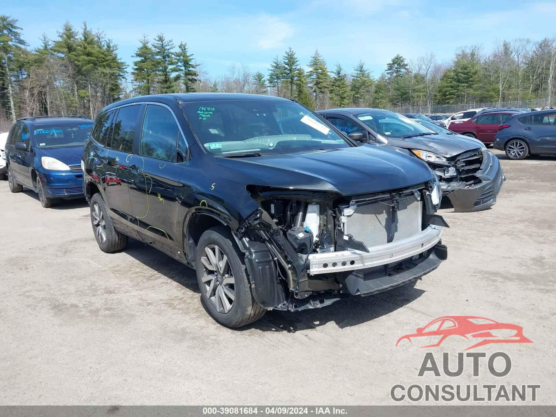 HONDA PILOT 2020 - 5FNYF6H59LB065133