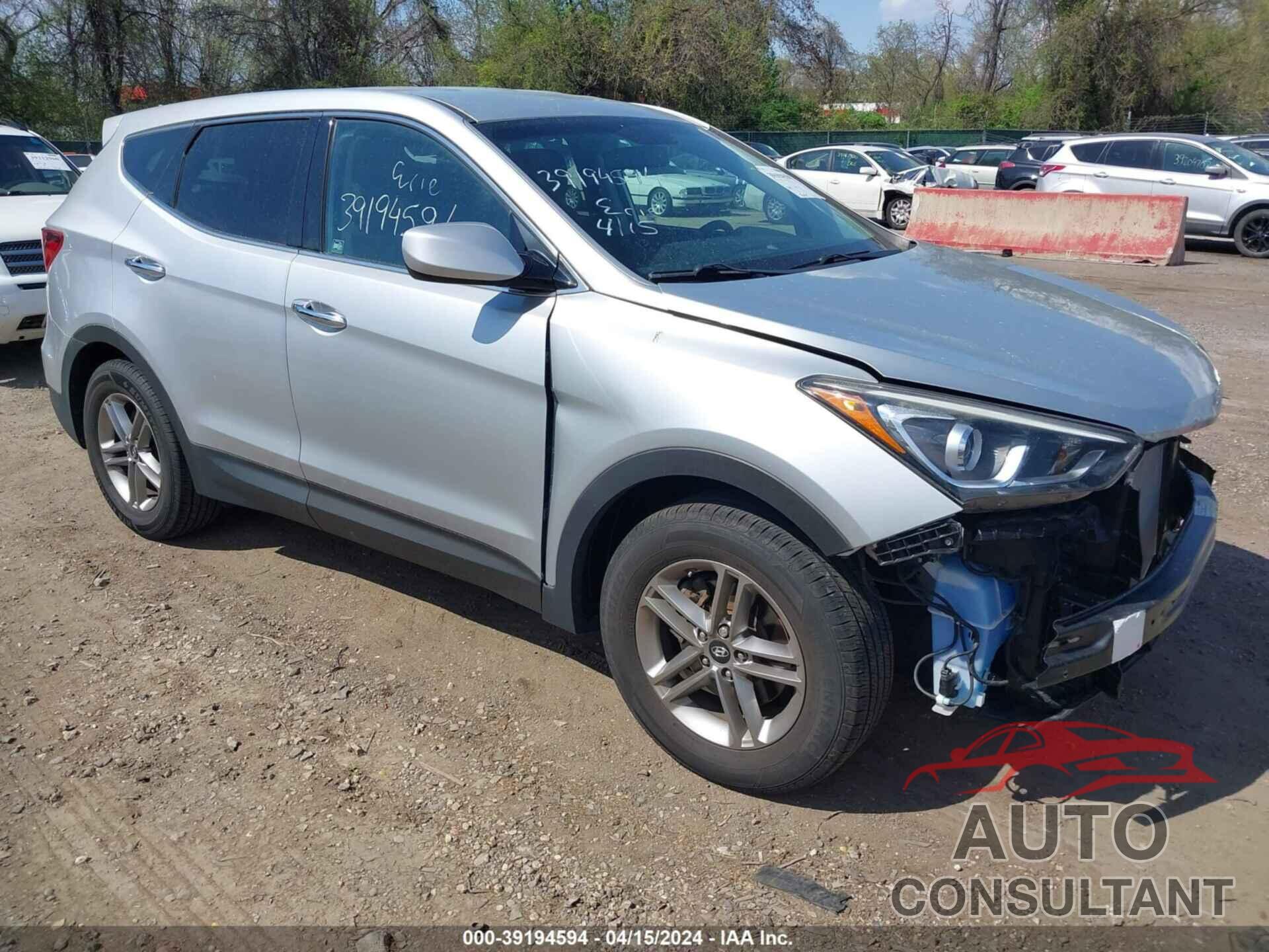 HYUNDAI SANTA FE SPORT 2018 - 5XYZTDLB8JG513608