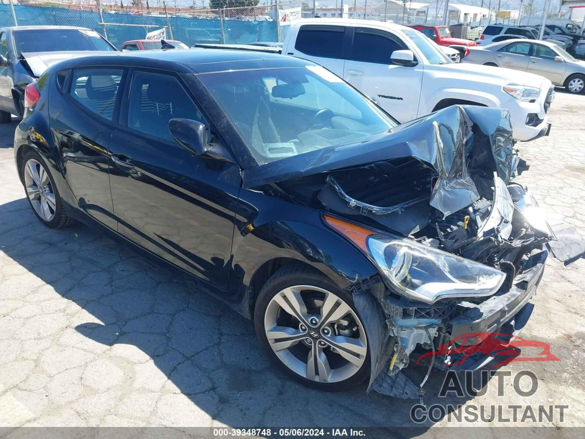 HYUNDAI VELOSTER 2017 - KMHTC6AD3HU324651