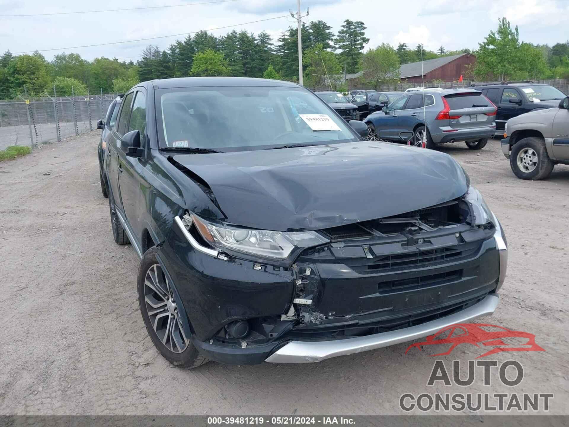 MITSUBISHI OUTLANDER 2016 - JA4AZ3A36GZ036537