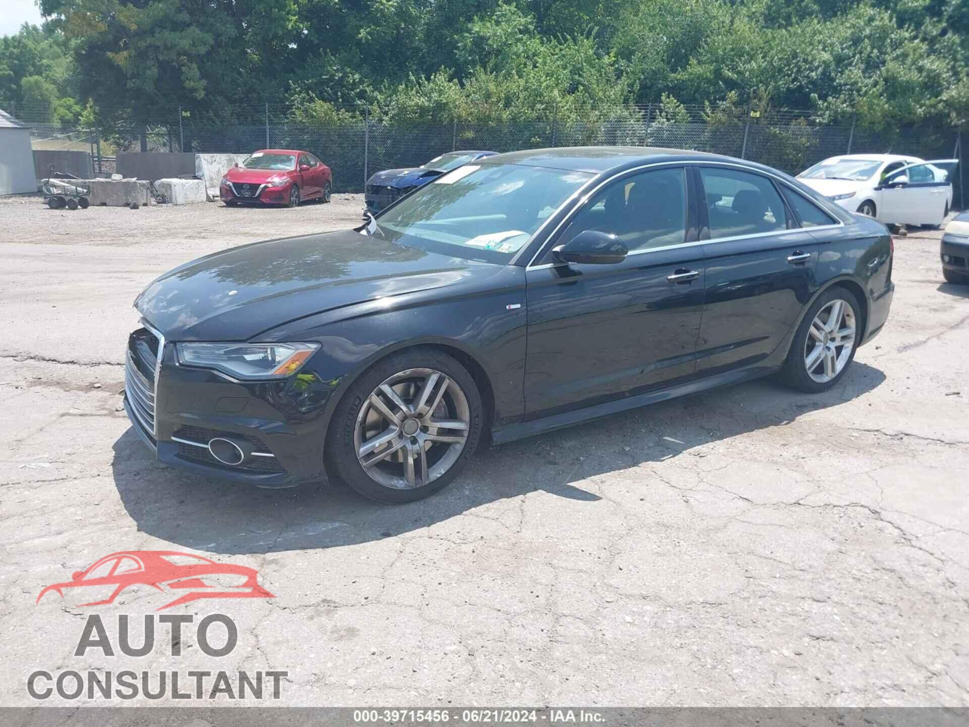 AUDI A6 2016 - WAUGFAFC7GN110428