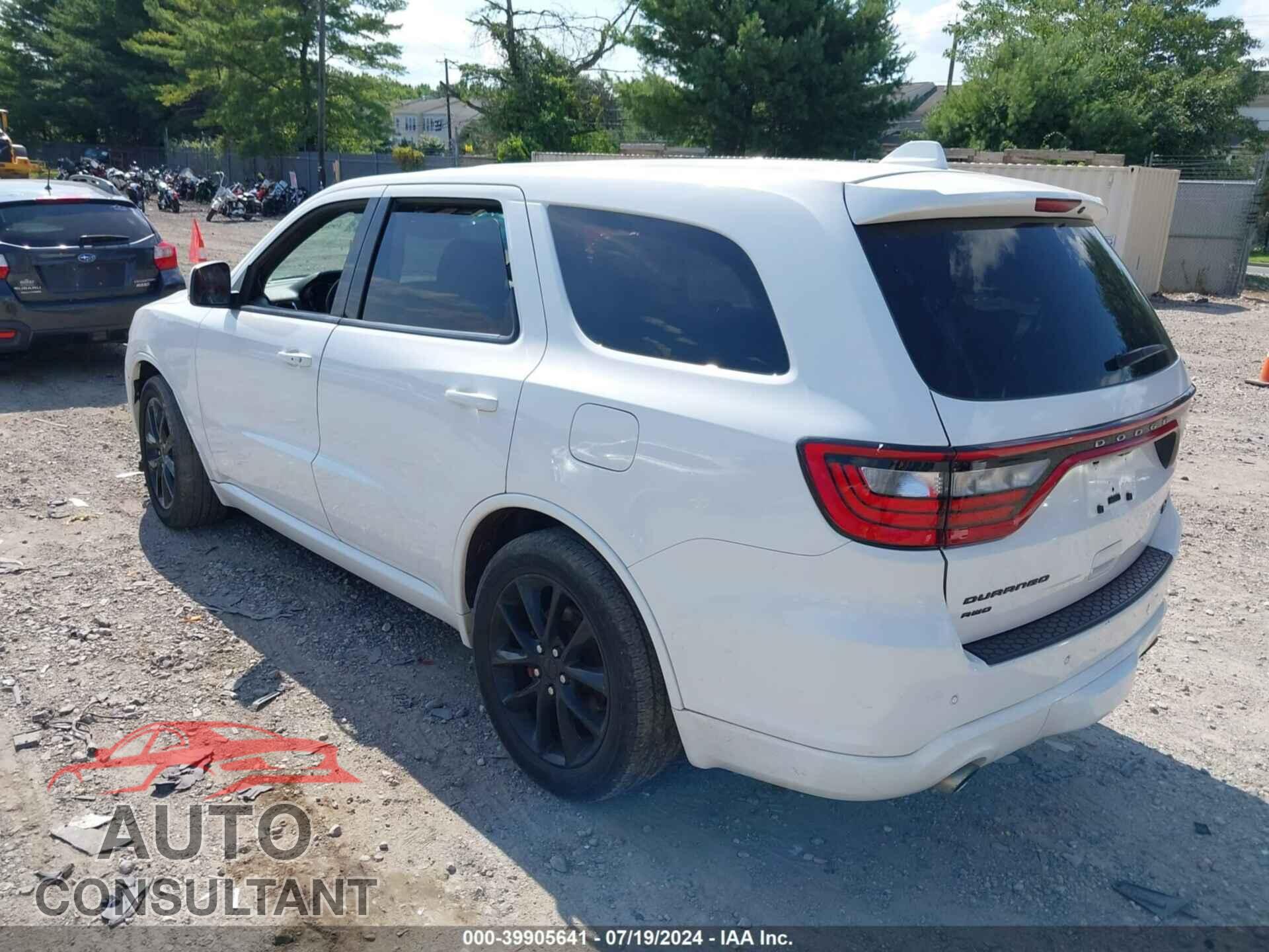 DODGE DURANGO 2017 - 1C4SDJCT7HC860349